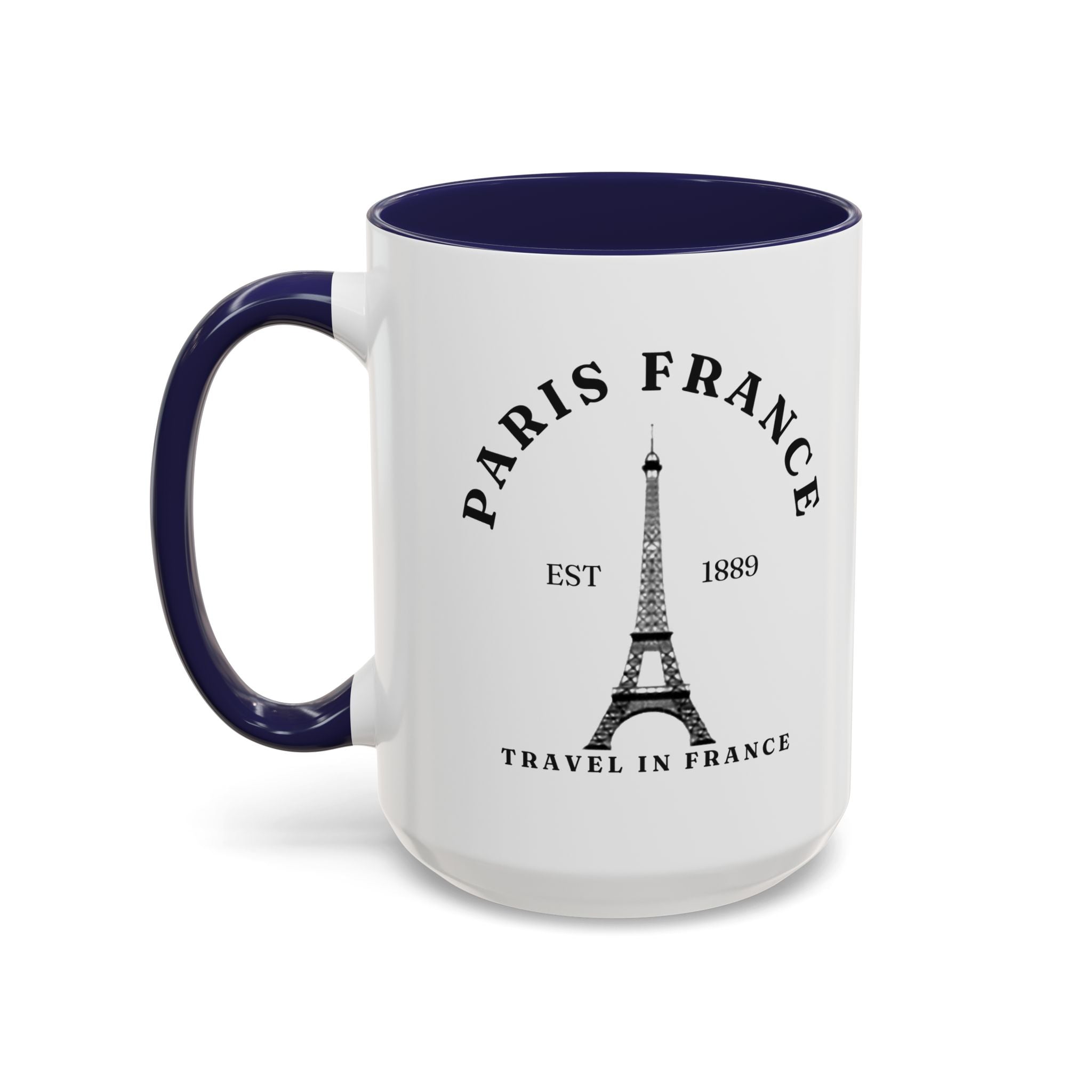 Paris France Eiffel Tower Coffee Mug – Travel Souvenir Accent Mug (11/15oz)