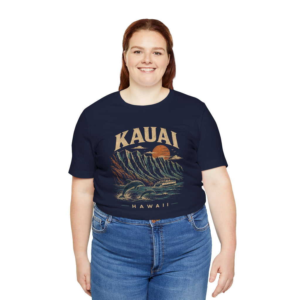 Kauai, Hawaii Boat Tour Tee — Fun Memories Island Souvenir