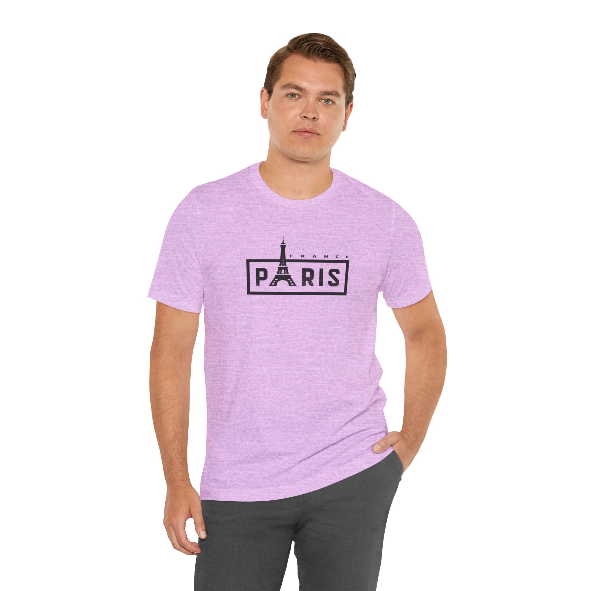 Paris Eiffel Tower Graphic Tee — Vintage Parisian Travel T‑Shirt