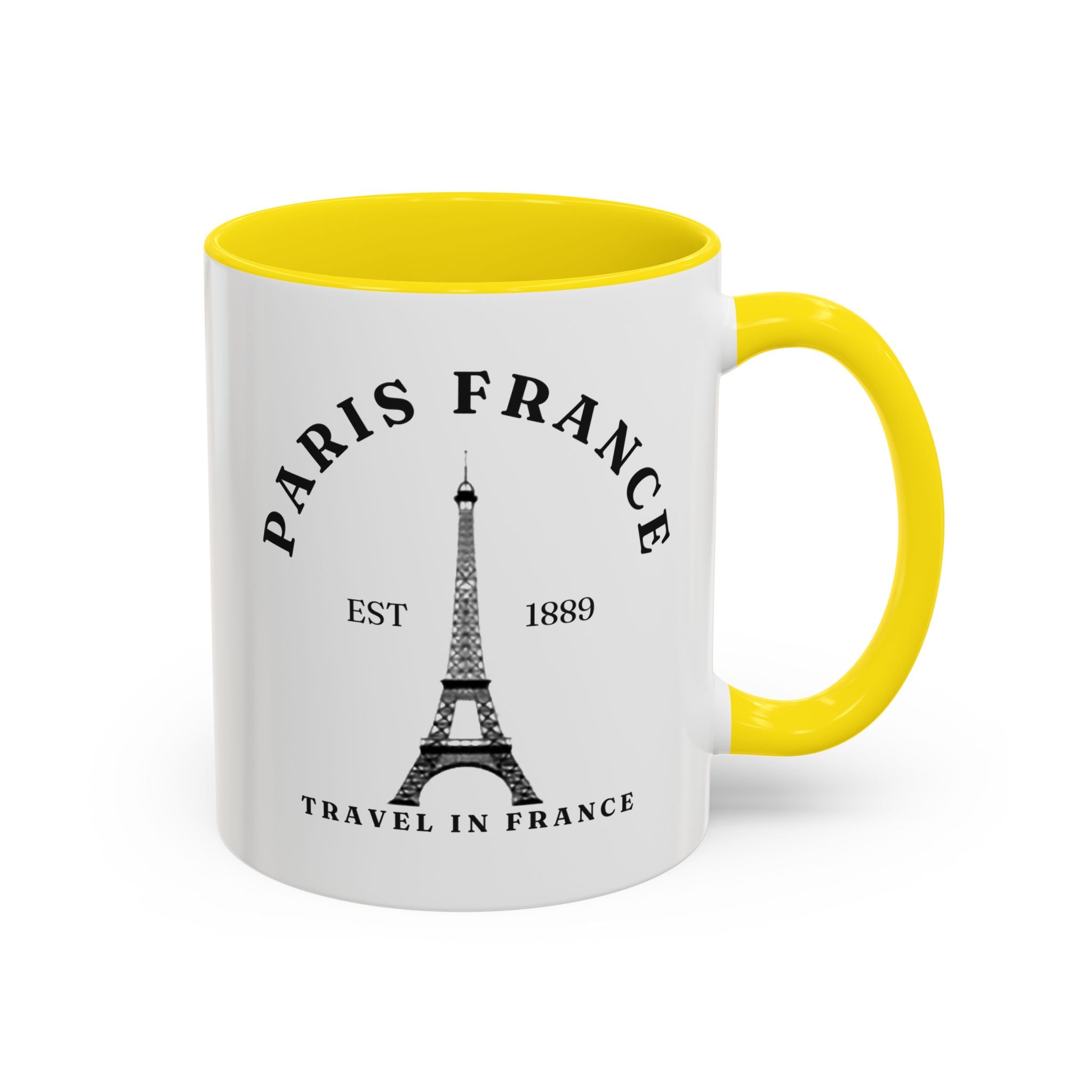 Paris France Eiffel Tower Coffee Mug – Travel Souvenir Accent Mug (11/15oz)