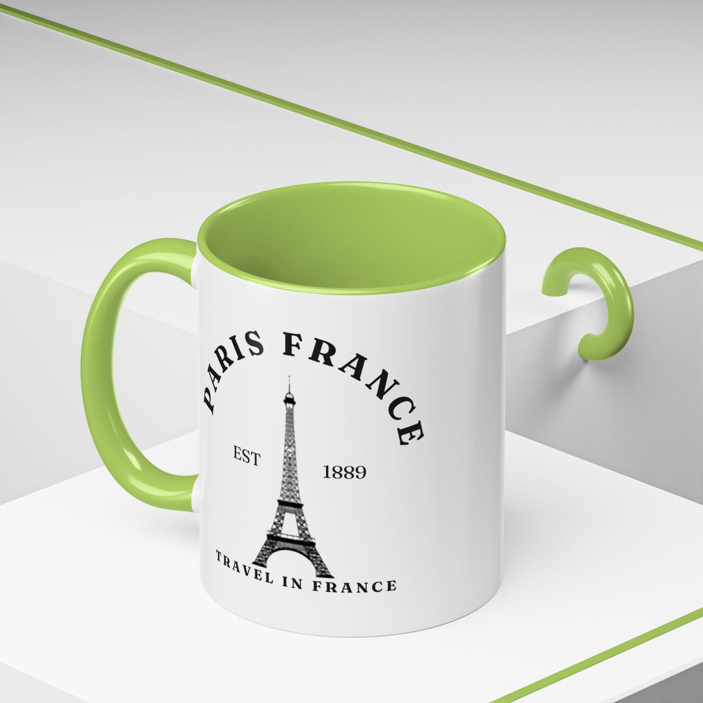 Paris France Eiffel Tower Coffee Mug – Travel Souvenir Accent Mug (11/15oz)