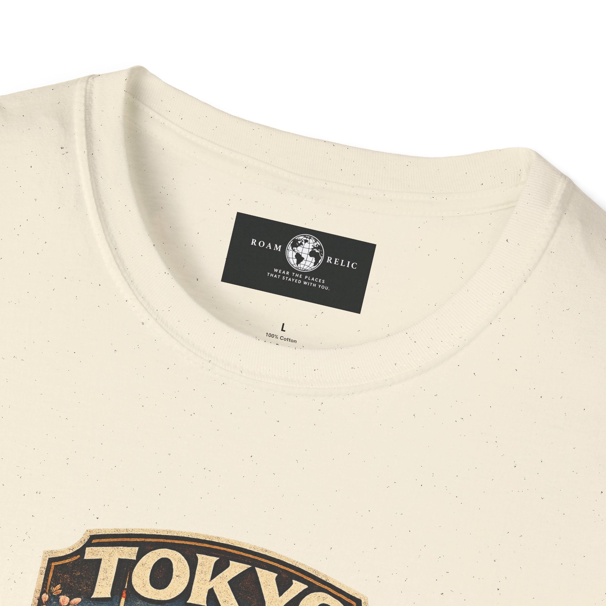 Tokyo Japan Vintage Badge T-Shirt — Mt. Fuji & Pagoda Travel Souvenir Tee