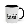 Paris Eiffel Tower Accent Coffee Mug – France Travel Souvenir (11/15oz)
