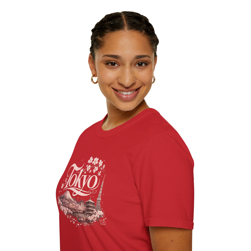 Tokyo Cherry Blossom T-Shirt — Vintage Japan Travel Tee