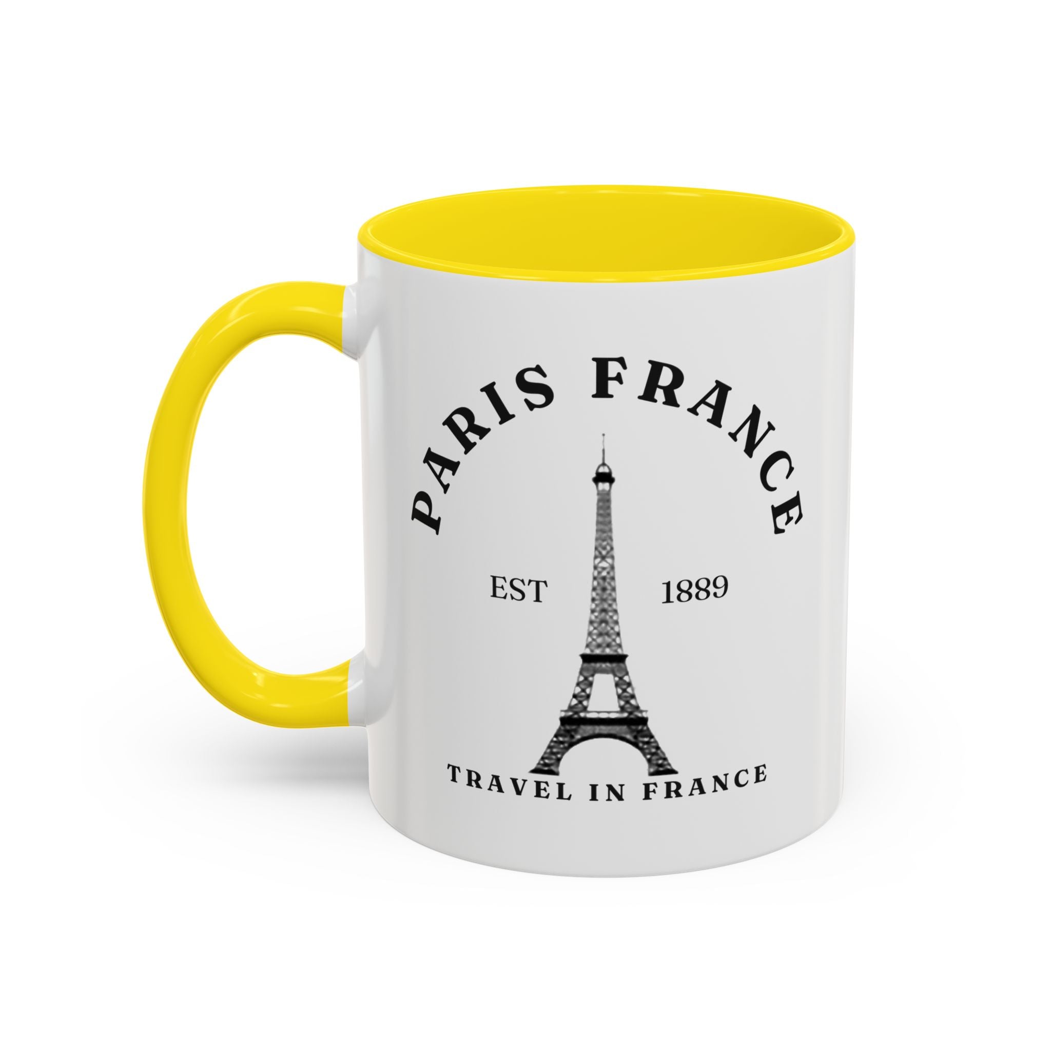 Paris France Eiffel Tower Coffee Mug – Travel Souvenir Accent Mug (11/15oz)