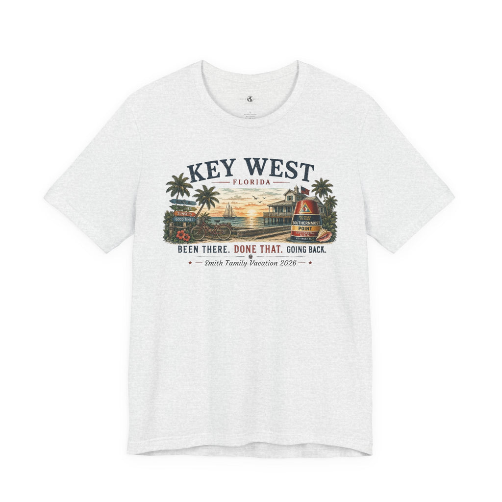 Key West Family Vacation T-Shirt — Custom Family Trip Tee