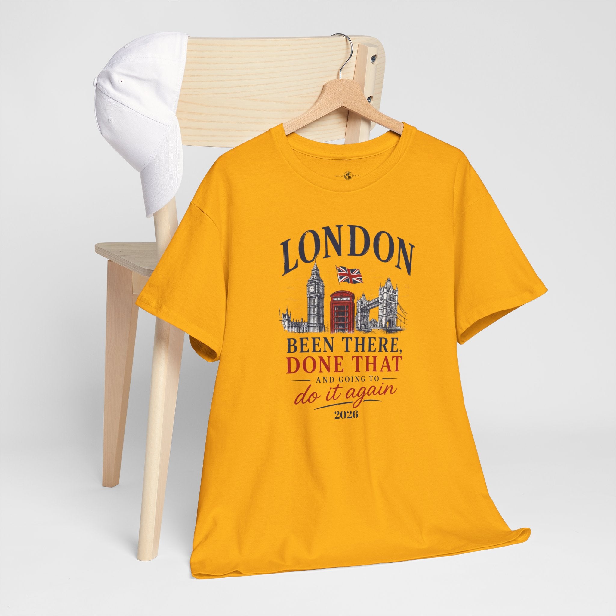 Funny London "Been There, Done That" Travel Souvenir Tee — Personalizion available