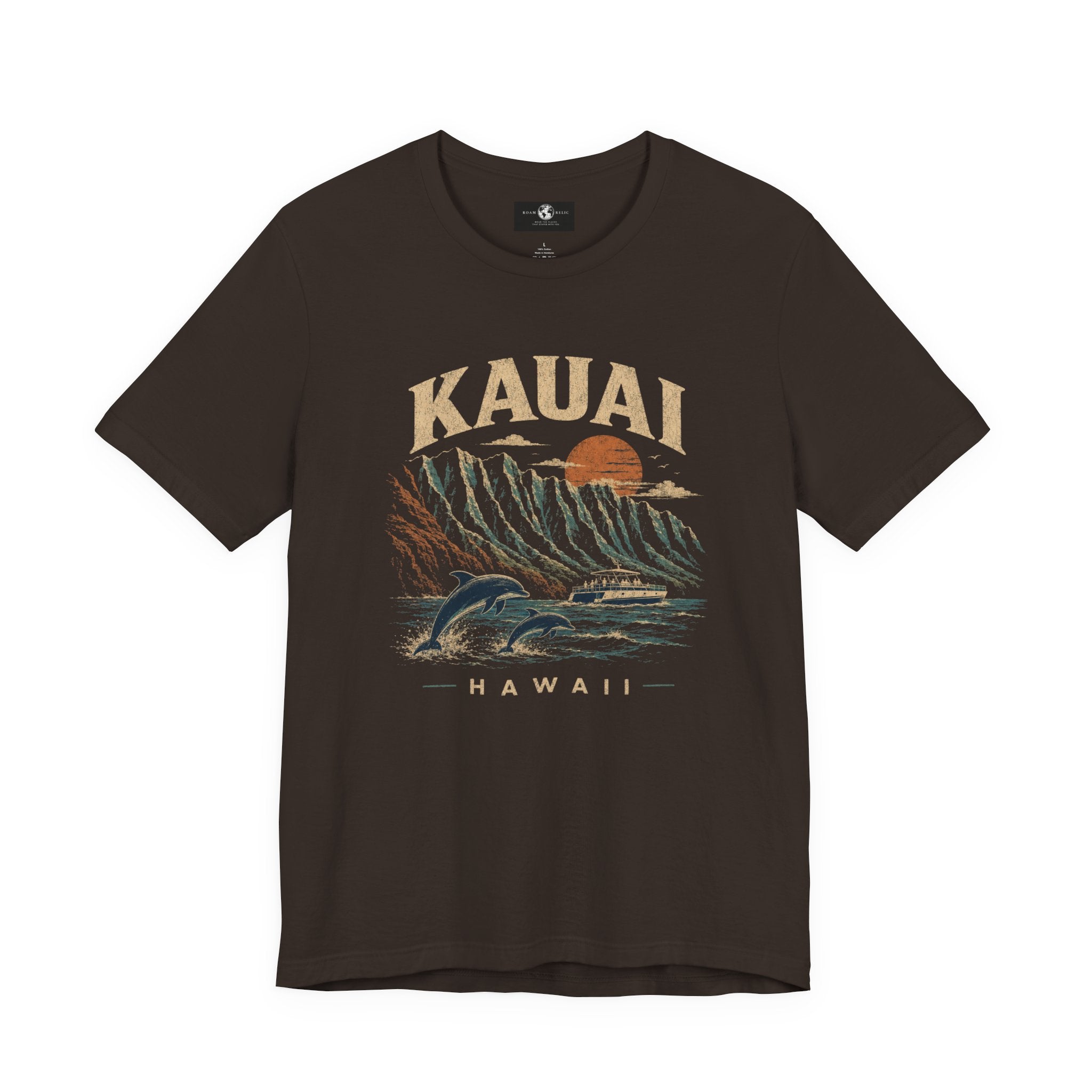 Kauai, Hawaii Boat Tour Tee — Fun Memories Island Souvenir