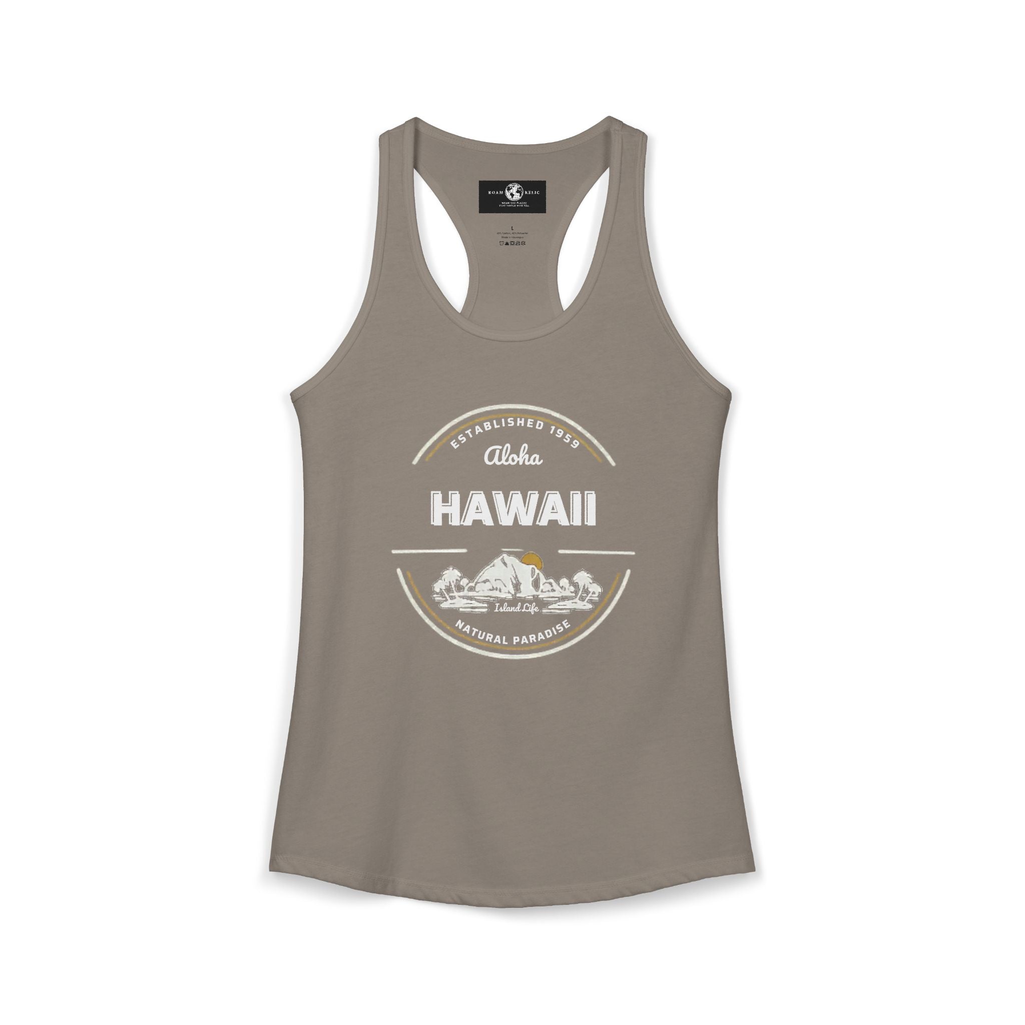 Hawaii Aloha Party Women's Racerback Tank