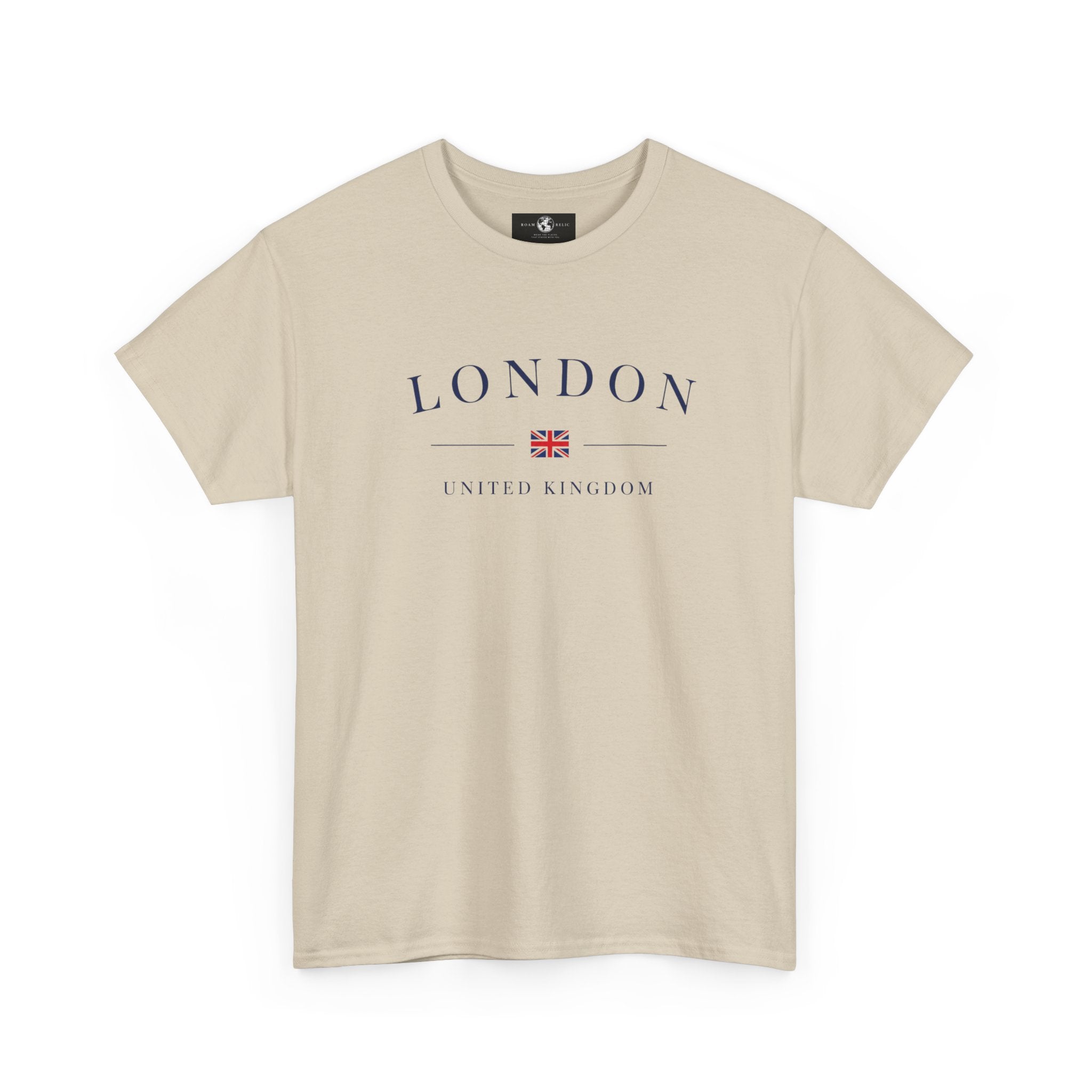 London Tee — Classic UK Flag Graphic Cotton T-Shirt