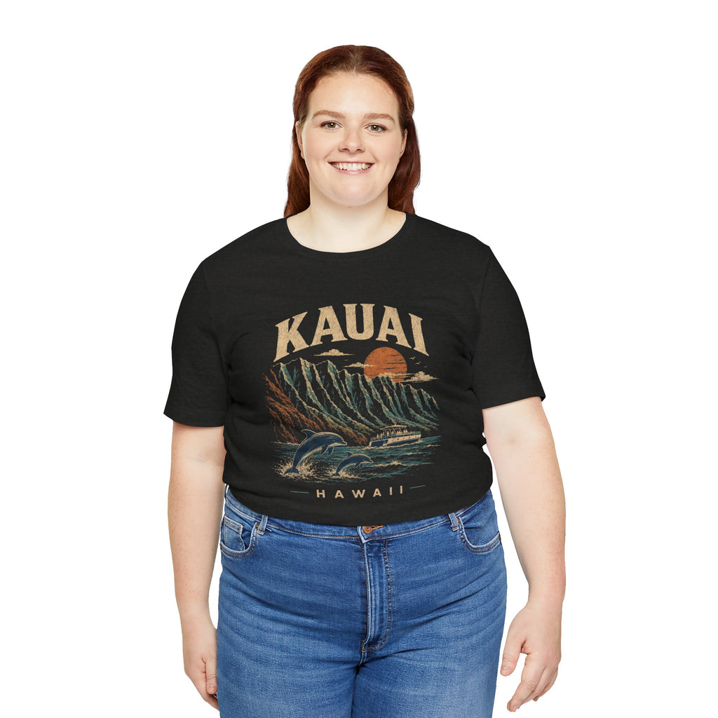 Kauai, Hawaii Boat Tour Tee — Fun Memories Island Souvenir