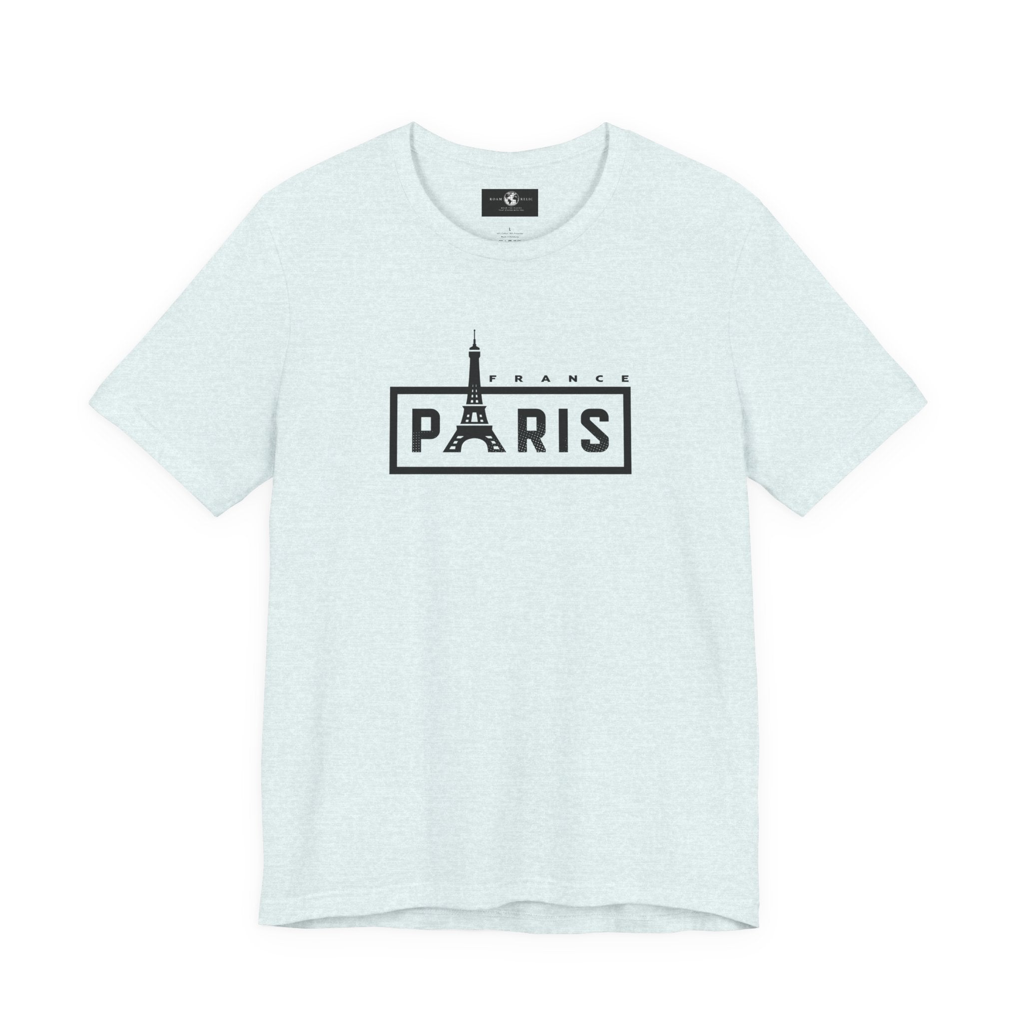 Paris Eiffel Tower Graphic Tee — Vintage Parisian Travel T‑Shirt