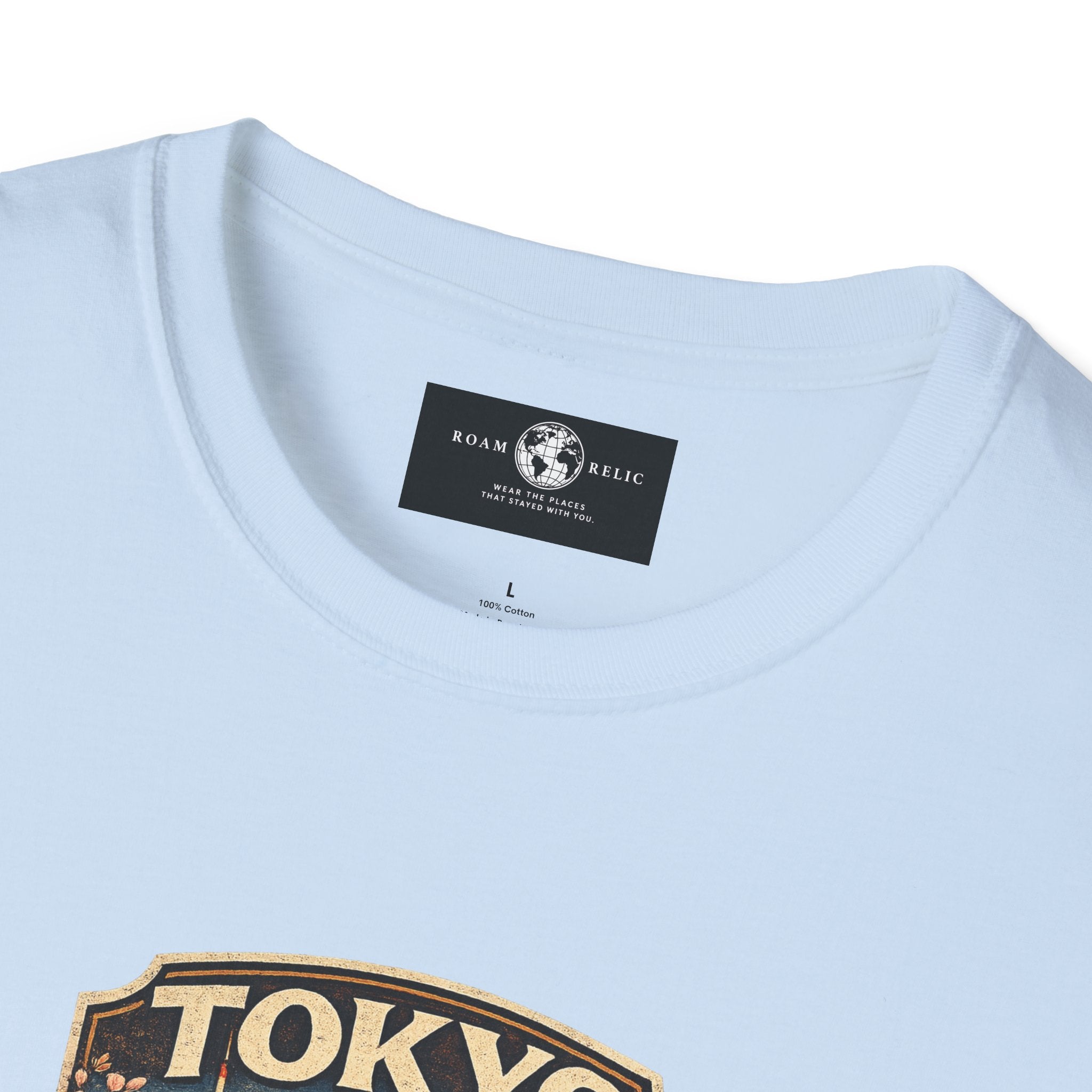 Tokyo Japan Vintage Badge T-Shirt — Mt. Fuji & Pagoda Travel Souvenir Tee