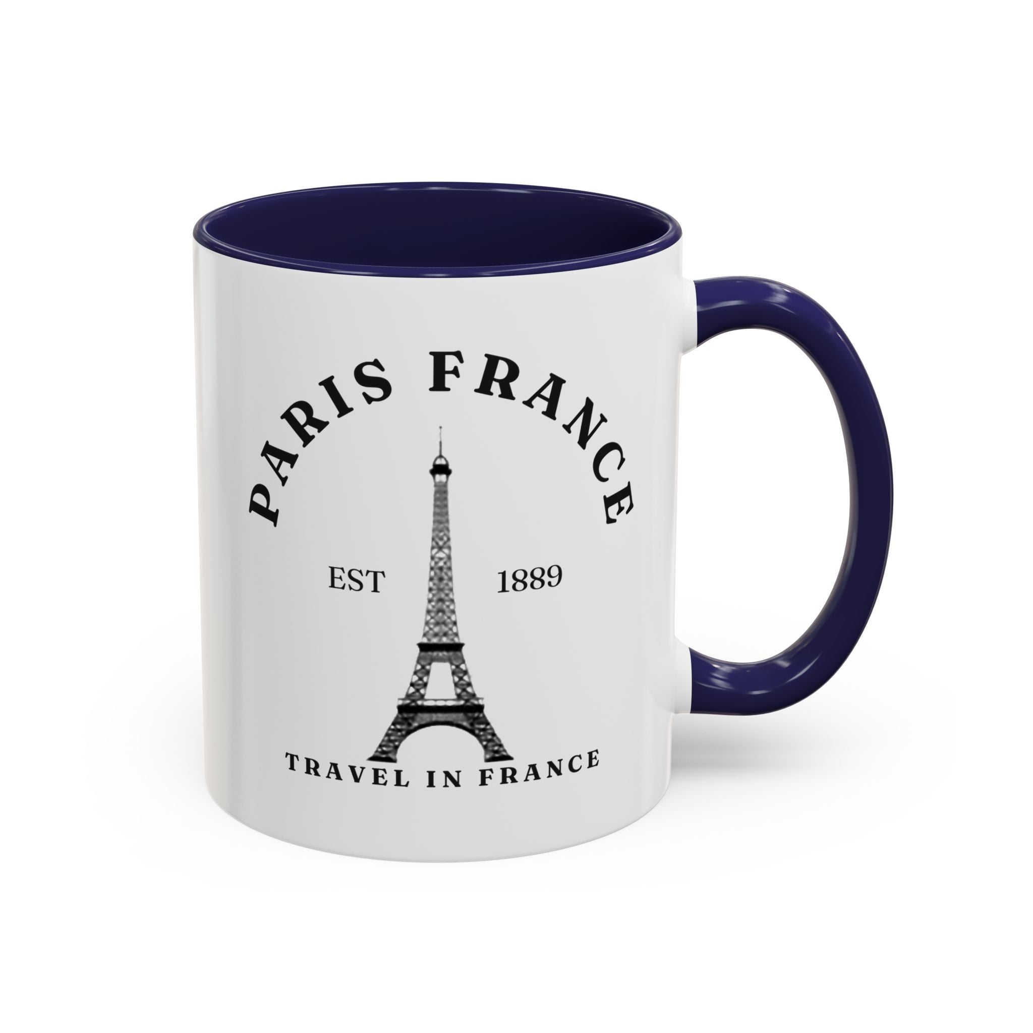 Paris France Eiffel Tower Coffee Mug – Travel Souvenir Accent Mug (11/15oz)