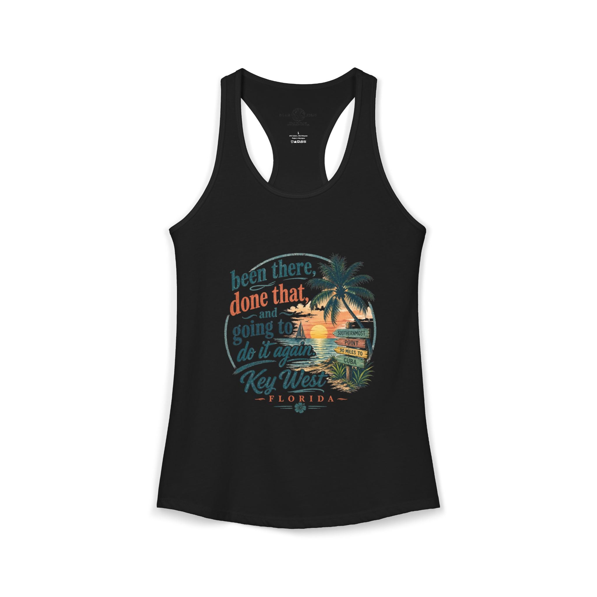 Key West "Been There, Done That" Women's Racerback Tank