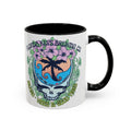 Coffee Mug — Tropical Island Vibes & Good Times Skull Design Key West Florida