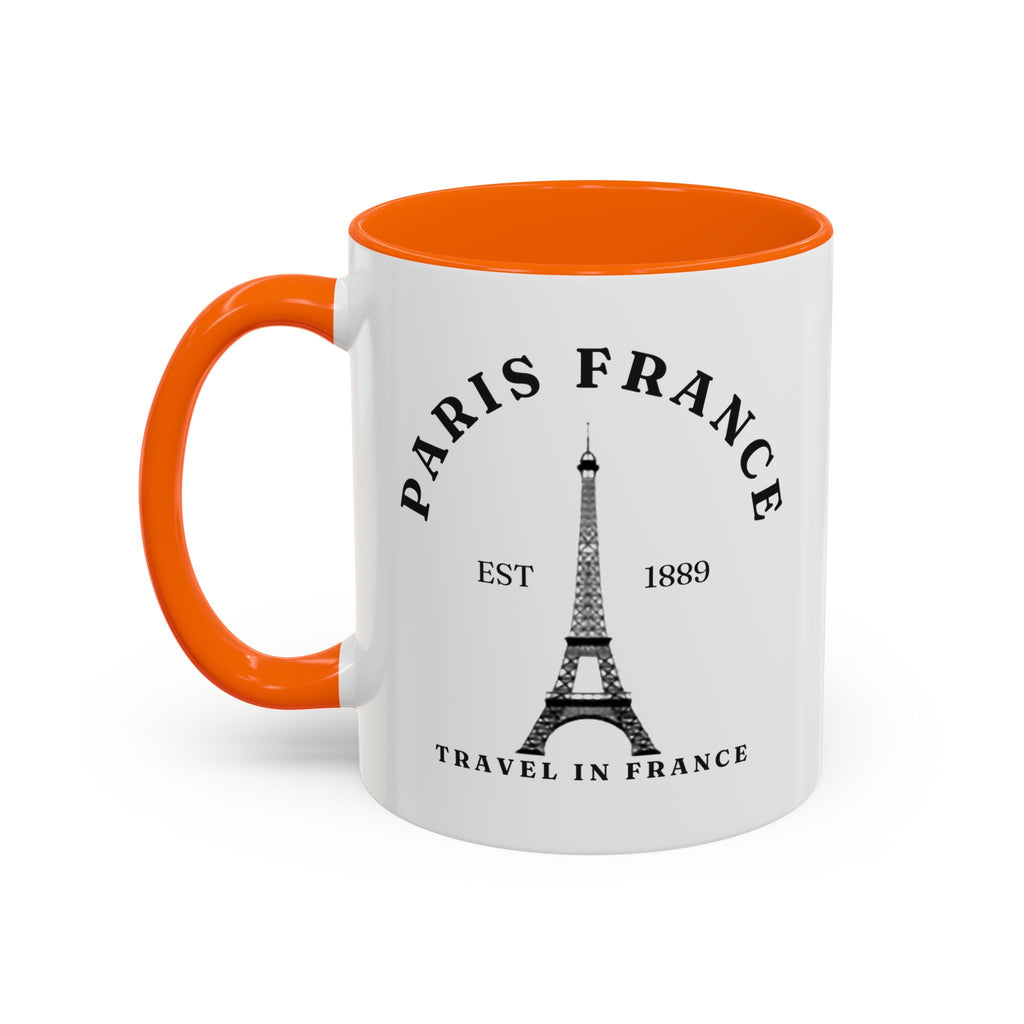 Paris France Eiffel Tower Coffee Mug – Travel Souvenir Accent Mug (11/15oz)