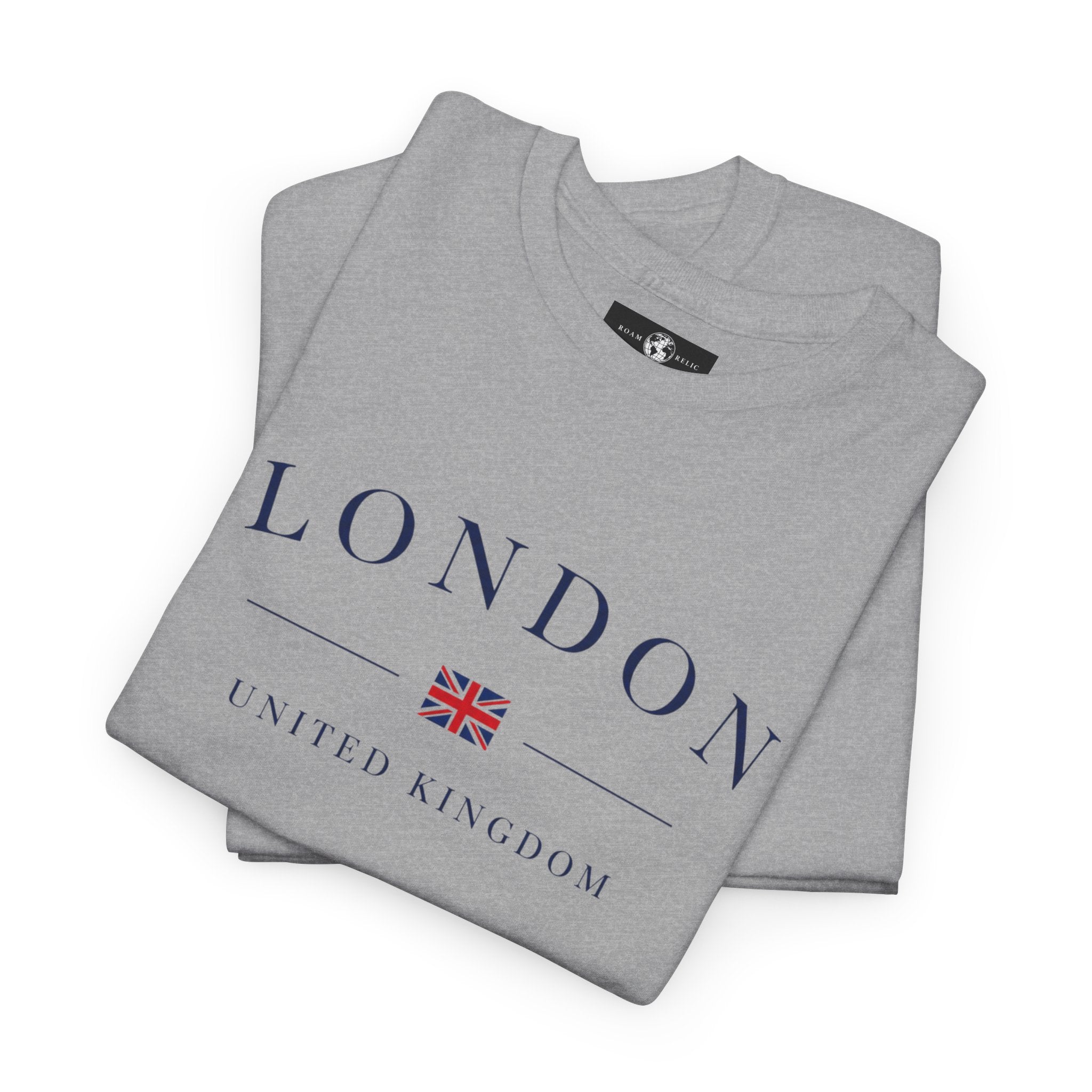 London Tee — Classic UK Flag Graphic Cotton T-Shirt