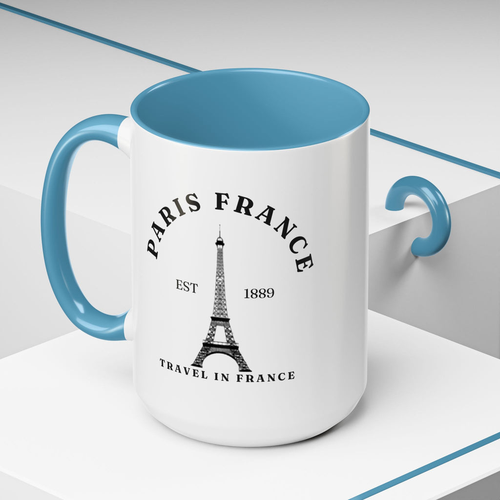 Paris France Eiffel Tower Coffee Mug – Travel Souvenir Accent Mug (11/15oz)