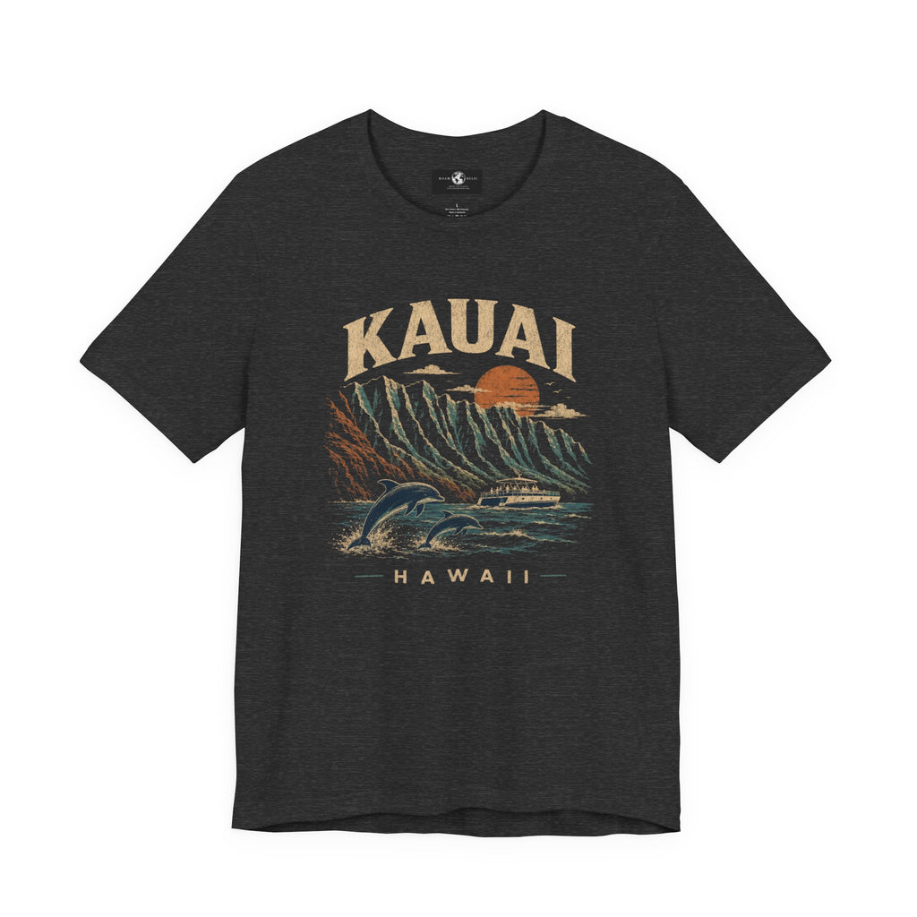 Kauai, Hawaii Boat Tour Tee — Fun Memories Island Souvenir