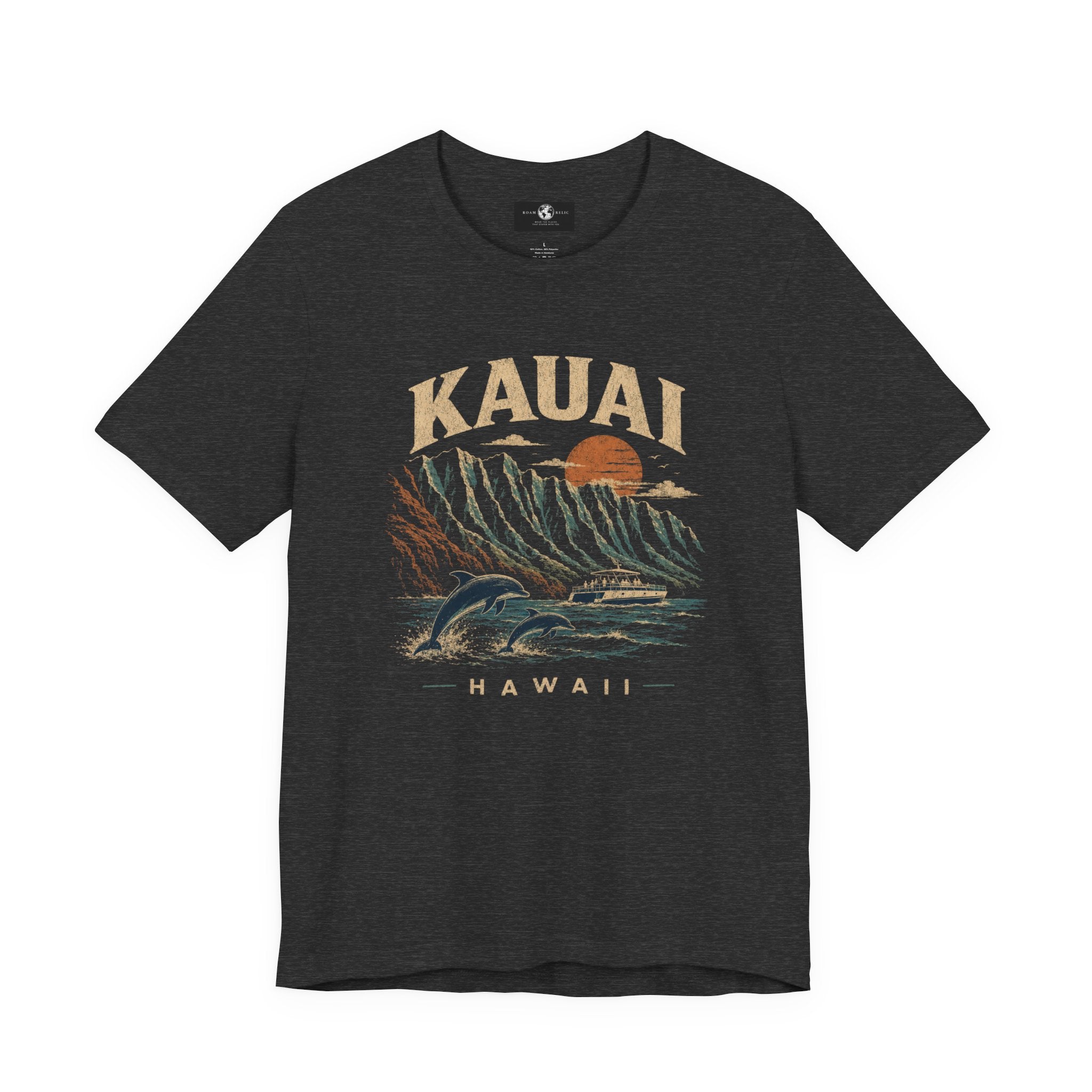 Kauai, Hawaii Boat Tour Tee — Fun Memories Island Souvenir