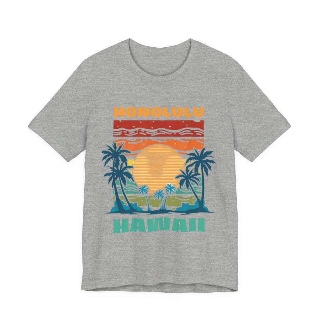 Honolulu Hawaii Vintage Sunset T-Shirt