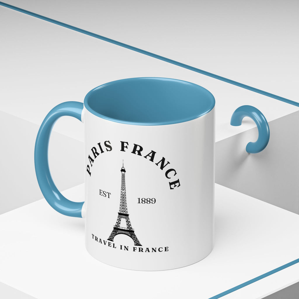 Paris France Eiffel Tower Coffee Mug – Travel Souvenir Accent Mug (11/15oz)