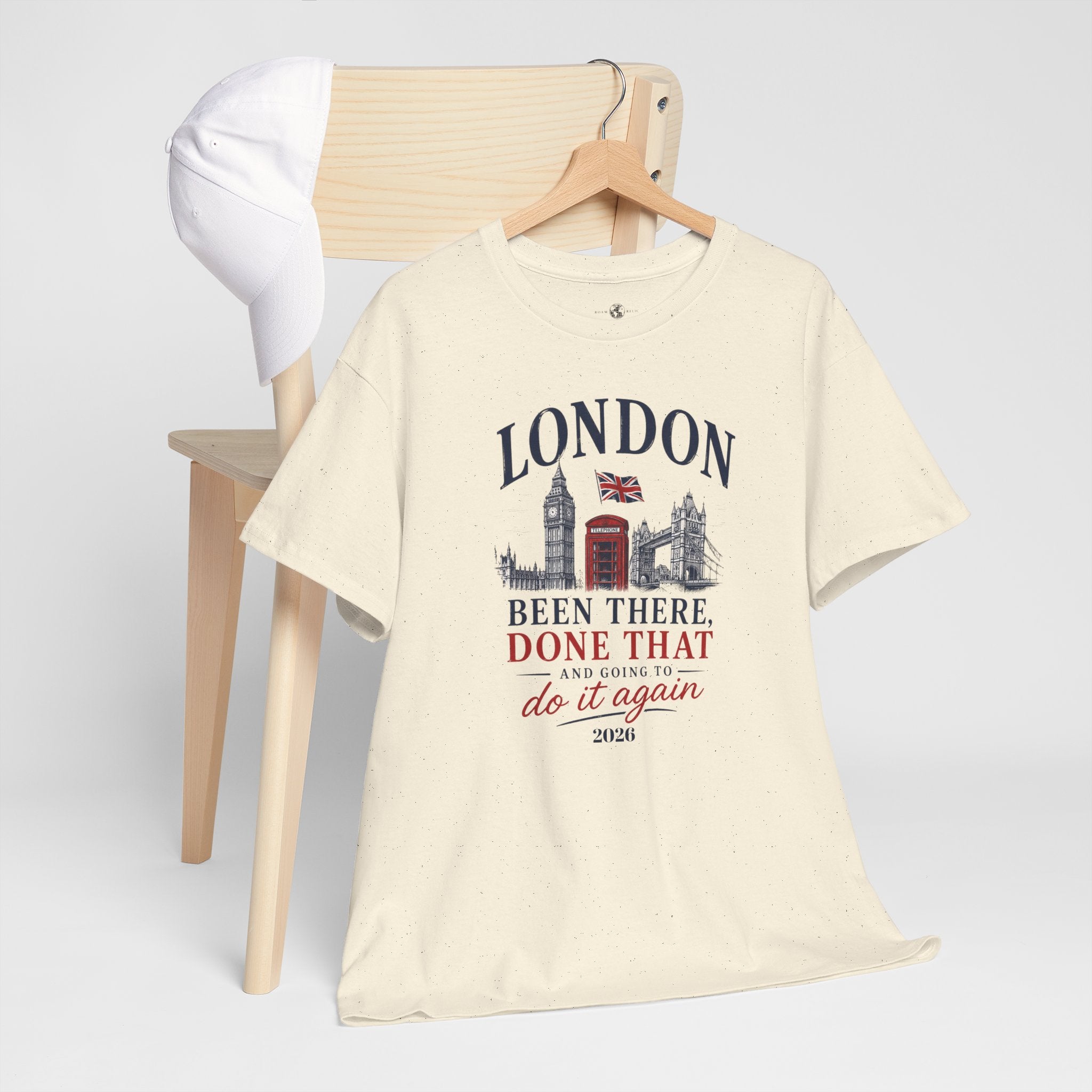 Funny London "Been There, Done That" Travel Souvenir Tee — Personalizion available