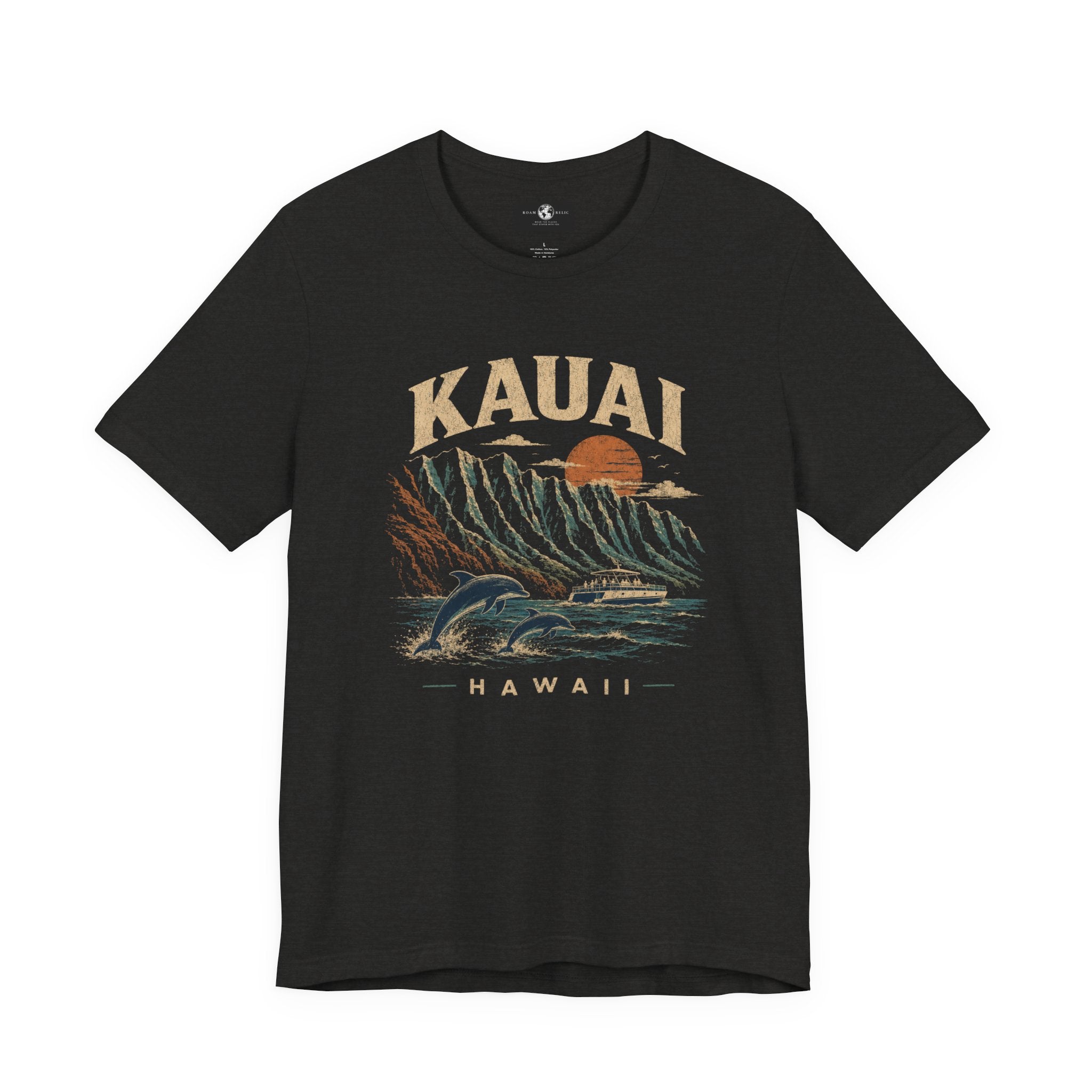 Kauai, Hawaii Boat Tour Tee — Fun Memories Island Souvenir