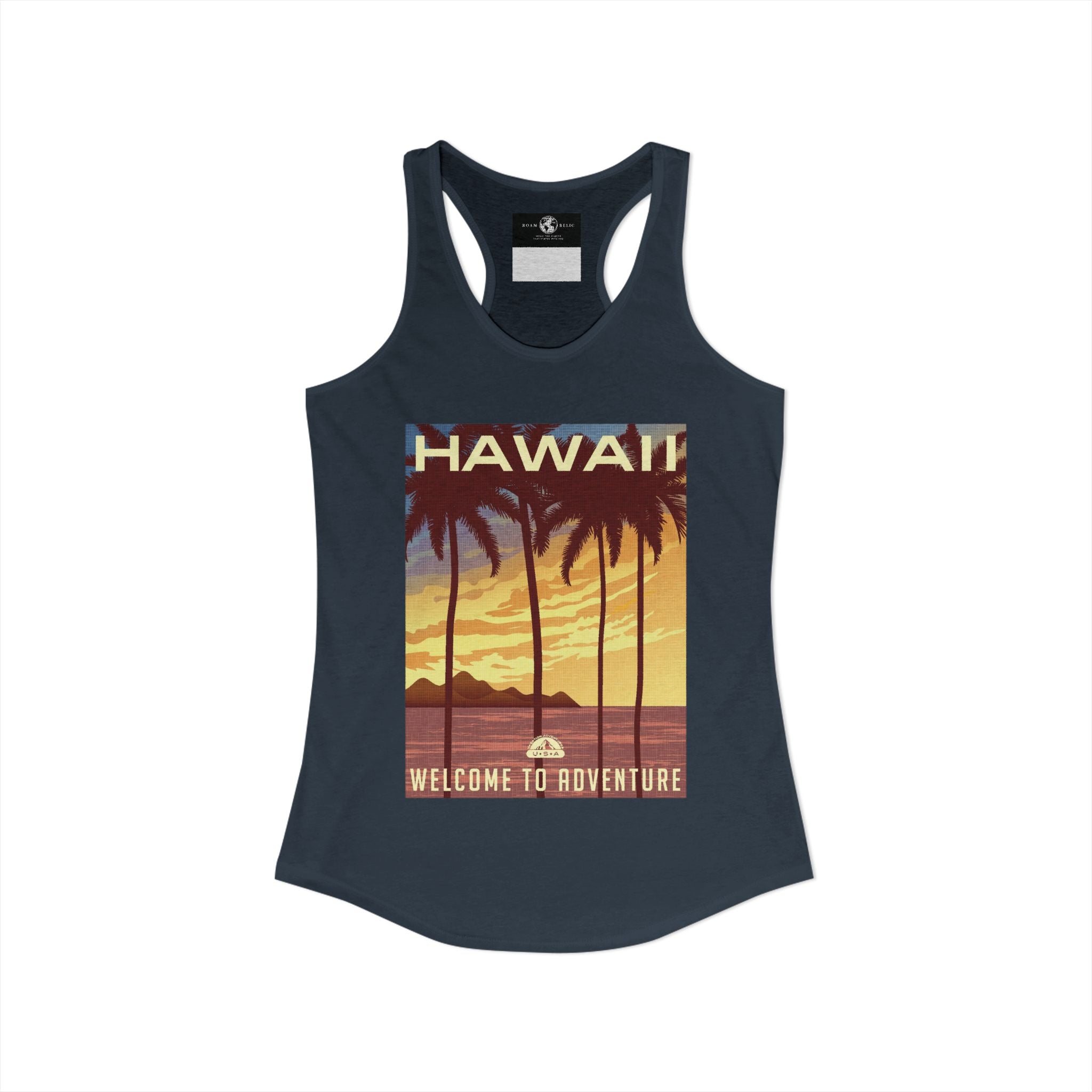 Hawaii Adventure Women's Racerback Tank Top