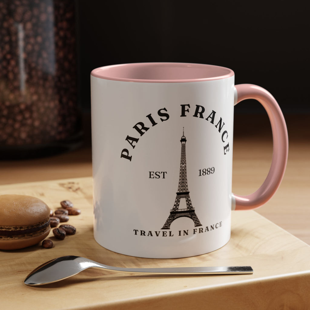 Paris France Eiffel Tower Coffee Mug – Travel Souvenir Accent Mug (11/15oz)