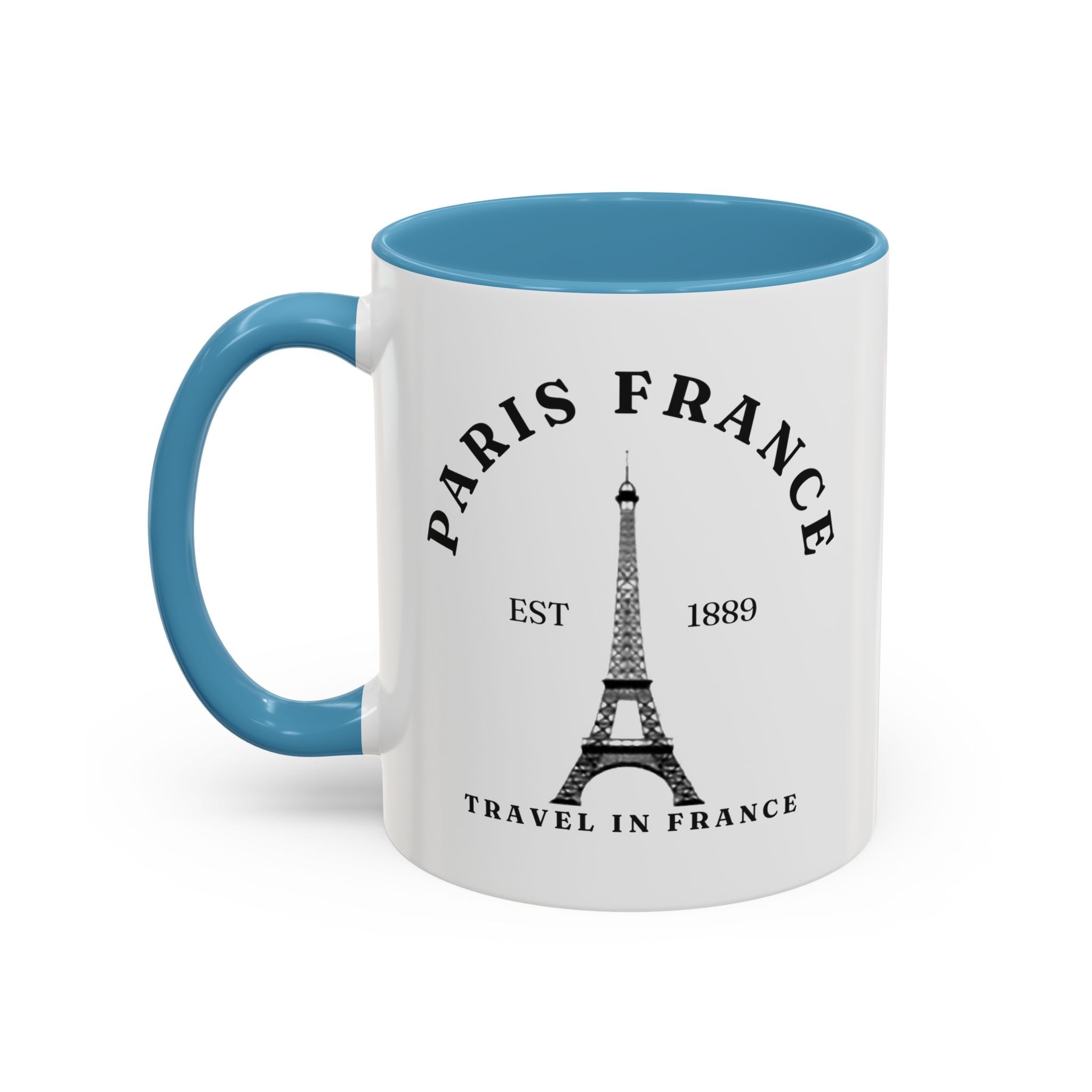 Paris France Eiffel Tower Coffee Mug – Travel Souvenir Accent Mug (11/15oz)