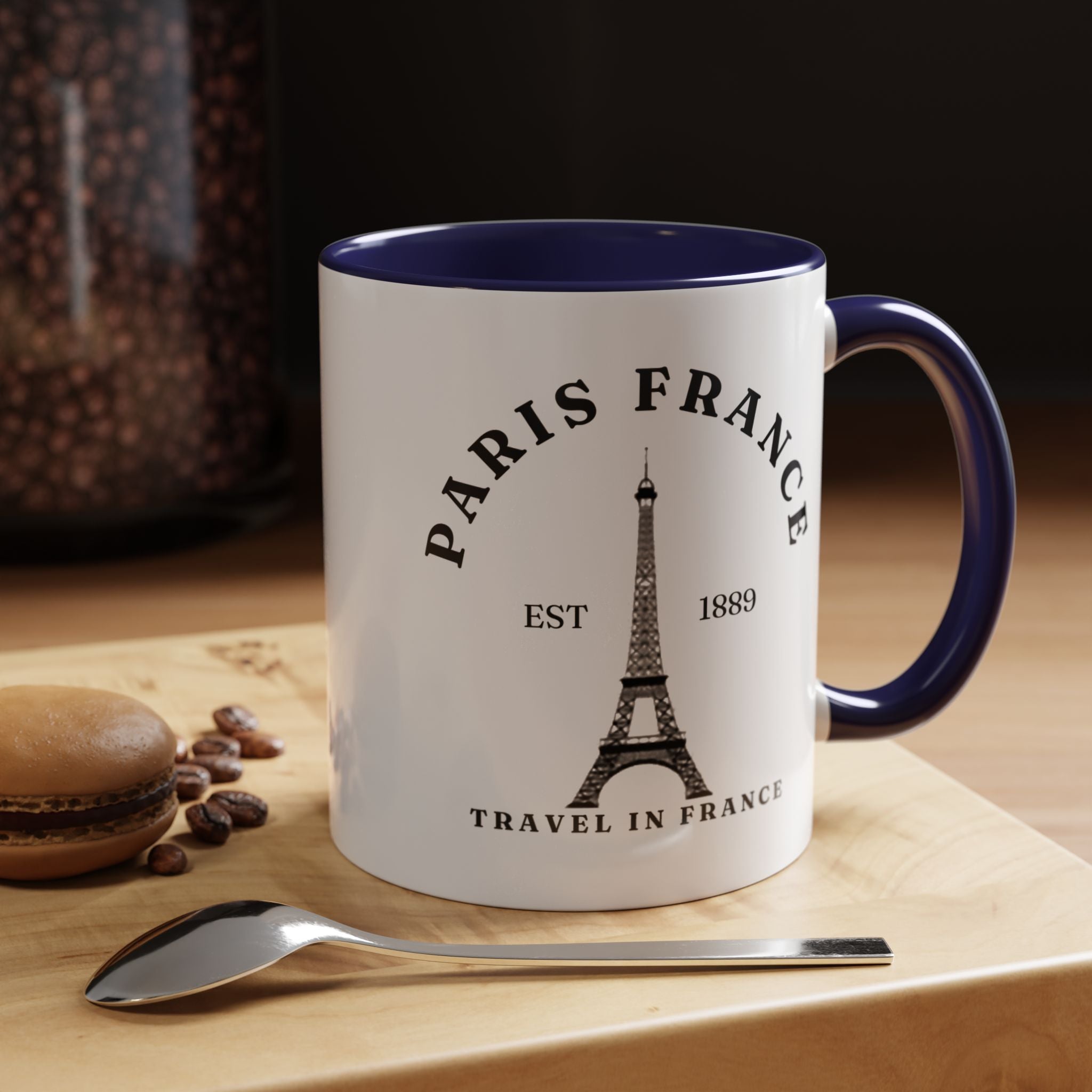 Paris France Eiffel Tower Coffee Mug – Travel Souvenir Accent Mug (11/15oz)