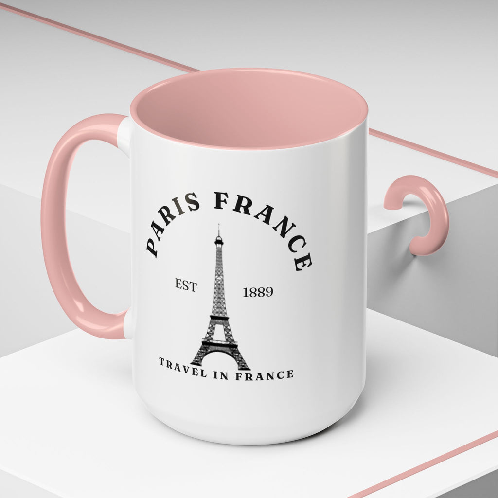 Paris France Eiffel Tower Coffee Mug – Travel Souvenir Accent Mug (11/15oz)