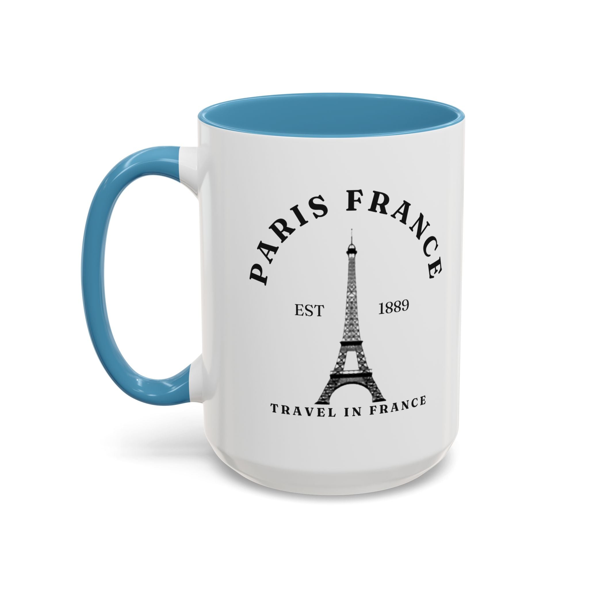Paris France Eiffel Tower Coffee Mug – Travel Souvenir Accent Mug (11/15oz)