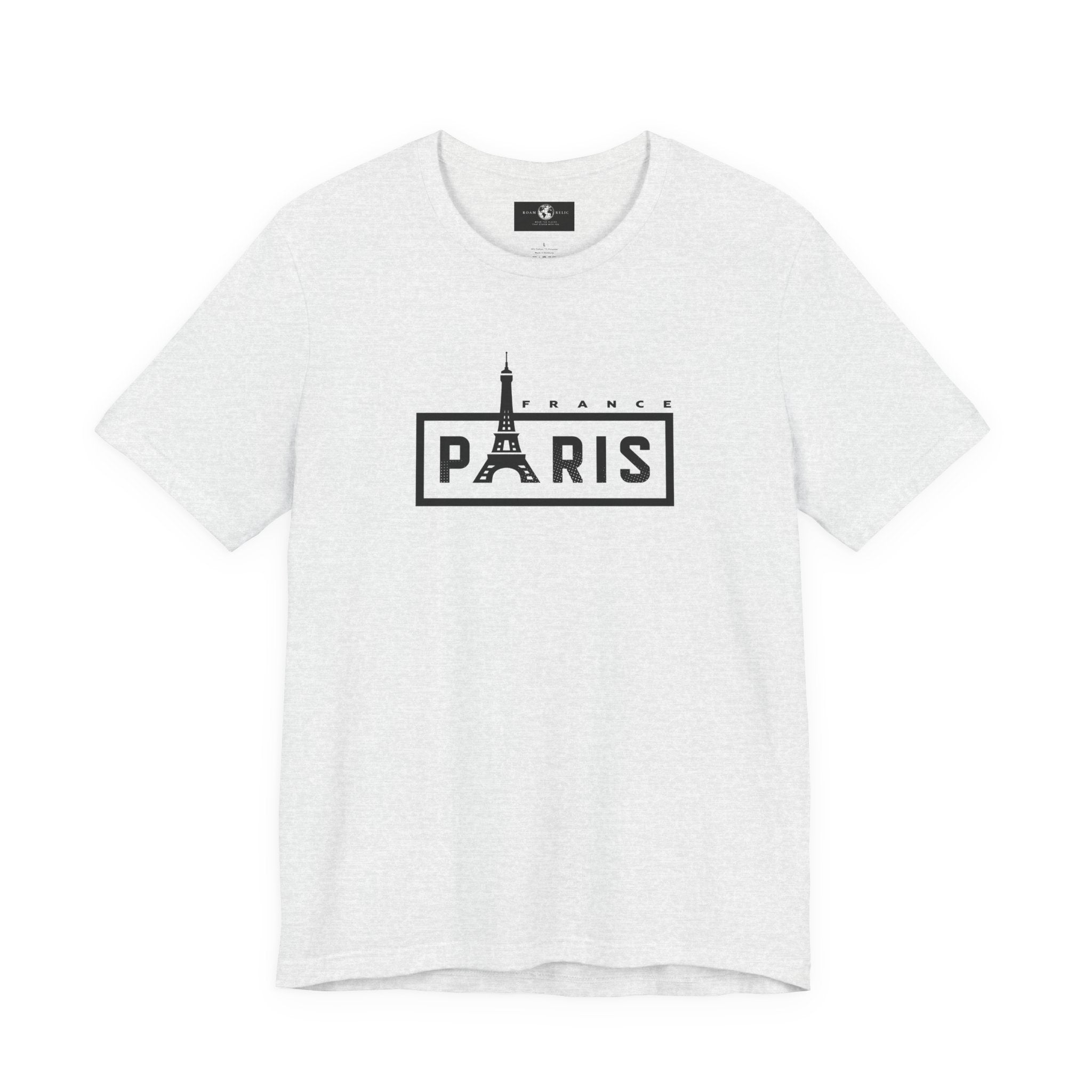Paris Eiffel Tower Graphic Tee — Vintage Parisian Travel T‑Shirt