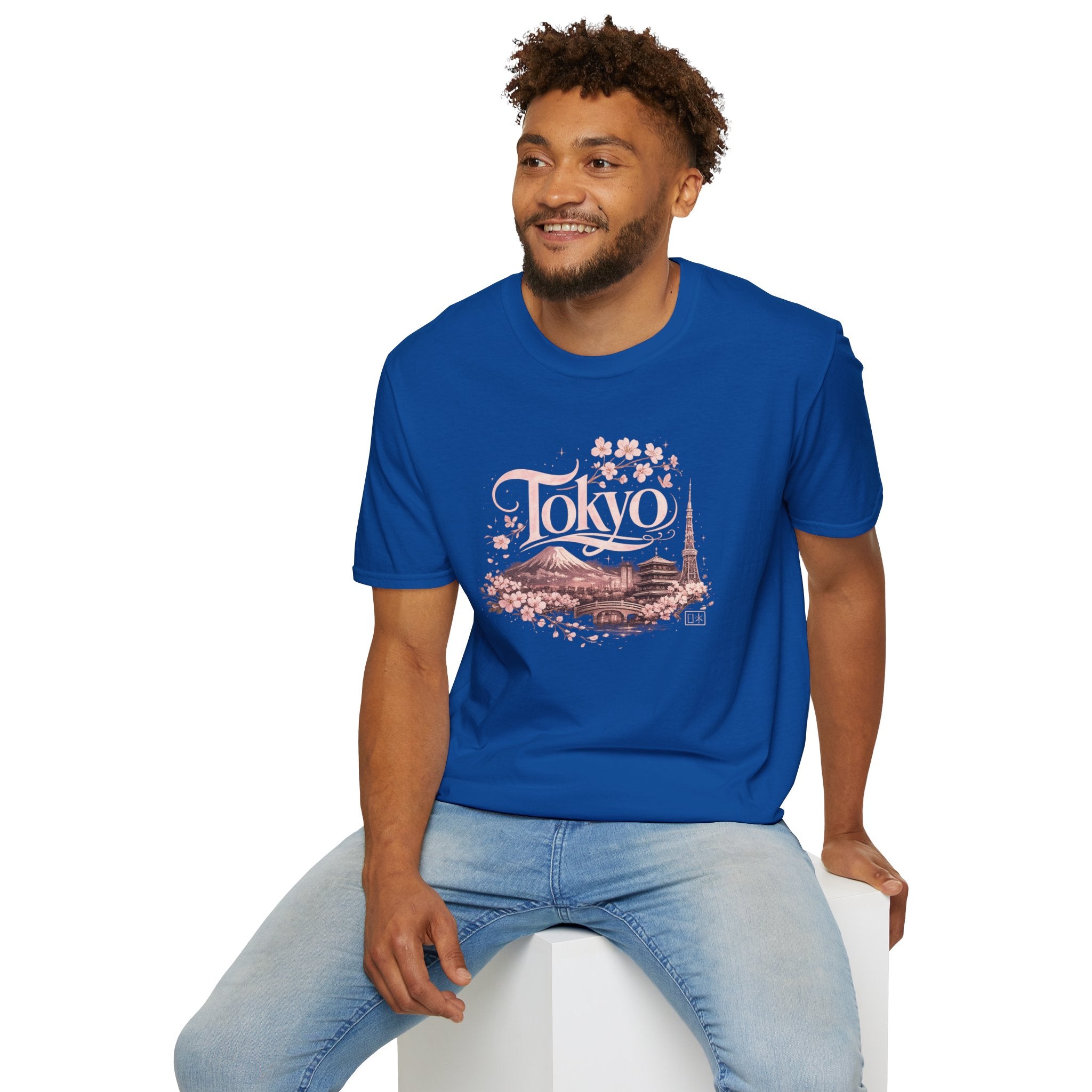 Tokyo Cherry Blossom T-Shirt — Vintage Japan Travel Tee