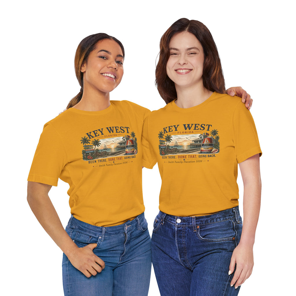 Key West Family Vacation T-Shirt — Custom Family Trip Tee