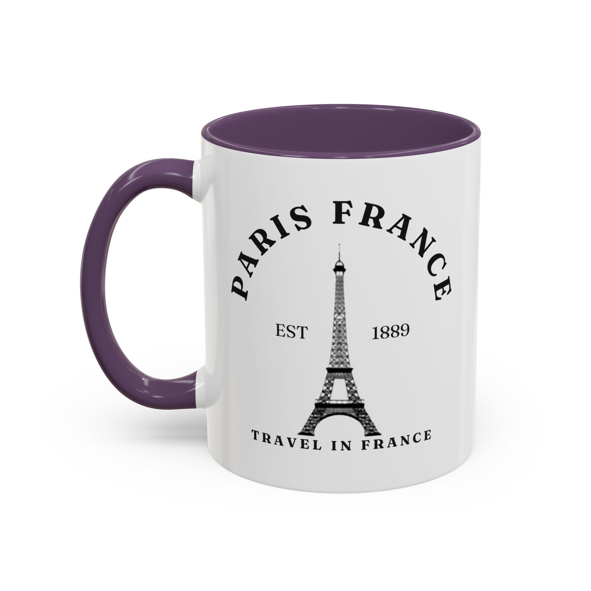 Paris France Eiffel Tower Coffee Mug – Travel Souvenir Accent Mug (11/15oz)