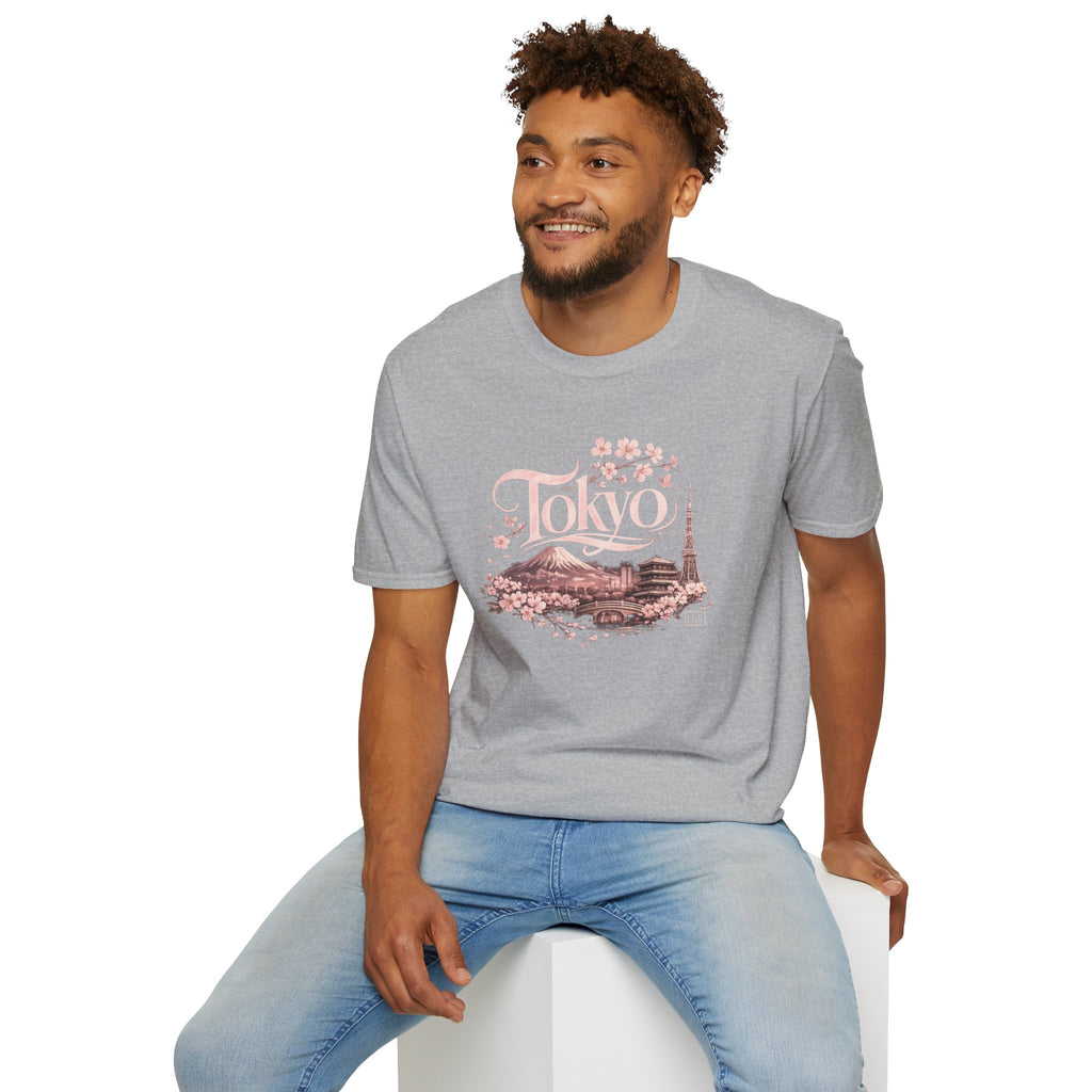 Tokyo Cherry Blossom T-Shirt — Vintage Japan Travel Tee