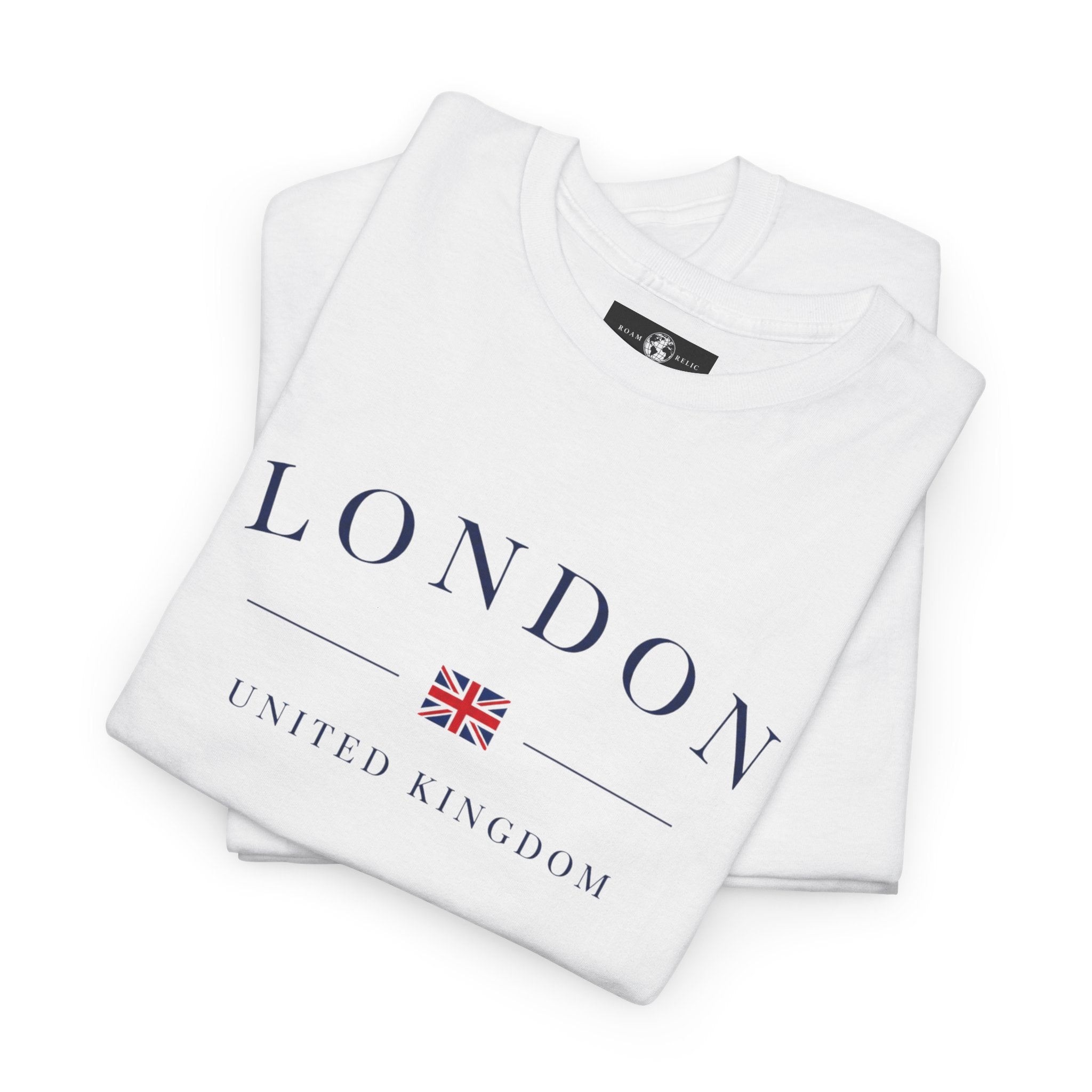 London Tee — Classic UK Flag Graphic Cotton T-Shirt