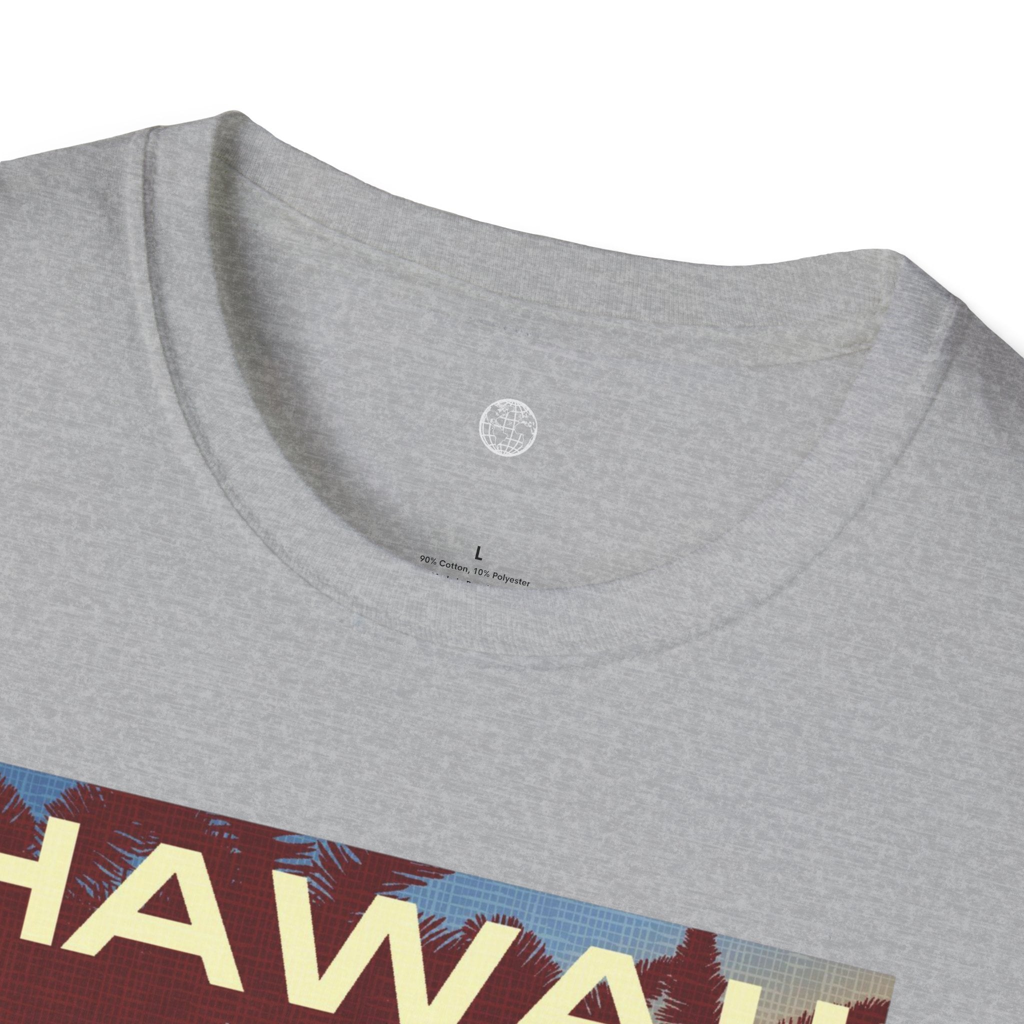 Hawaii Sunset T-Shirt — "Welcome to Adventure" Vintage Palm Beach Tee