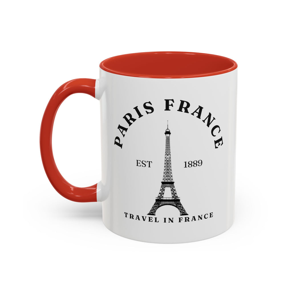 Paris France Eiffel Tower Coffee Mug – Travel Souvenir Accent Mug (11/15oz)