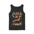 Japan Vintage Travel Tank Top — Mount Fuji & Lucky Cat Graphic