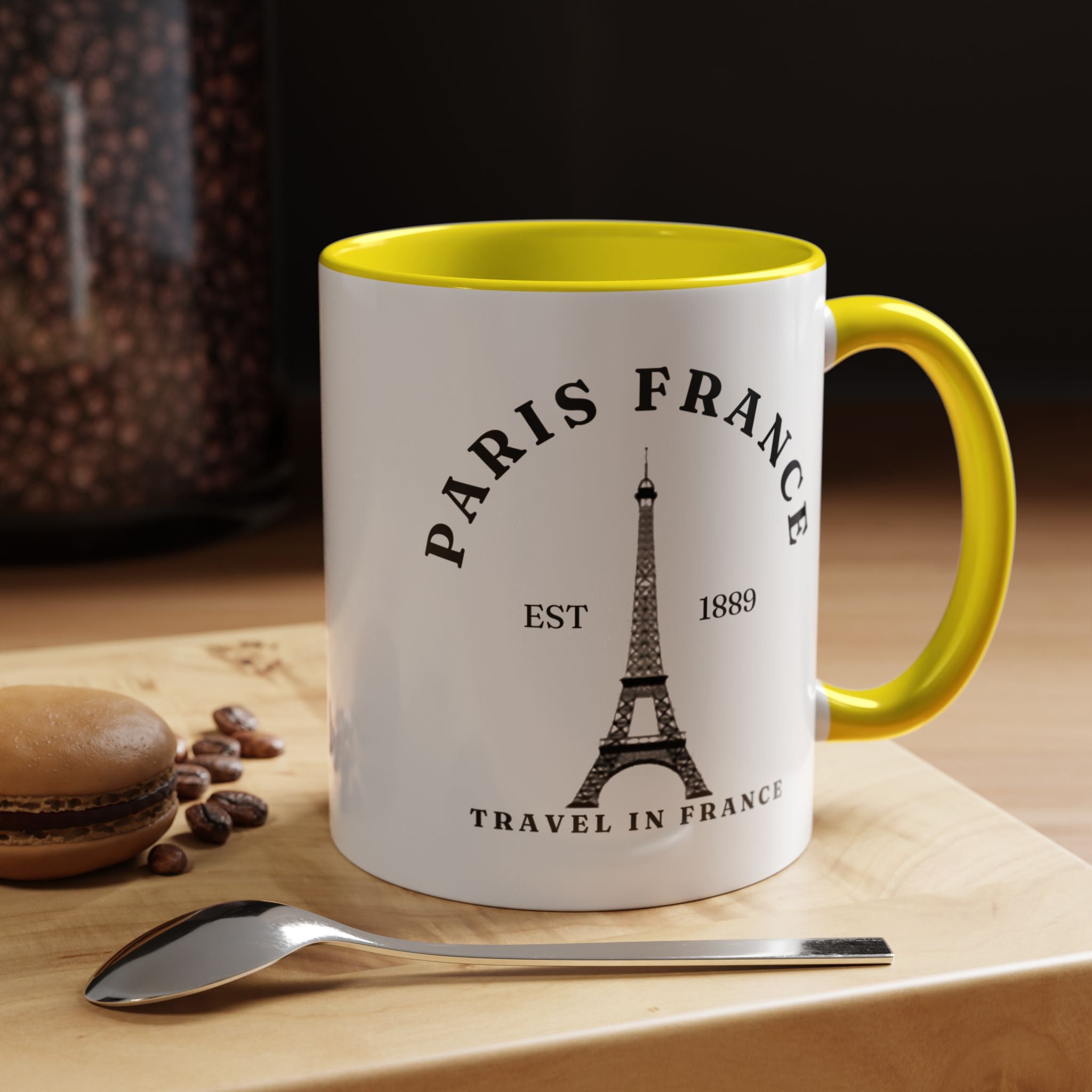 Paris France Eiffel Tower Coffee Mug – Travel Souvenir Accent Mug (11/15oz)