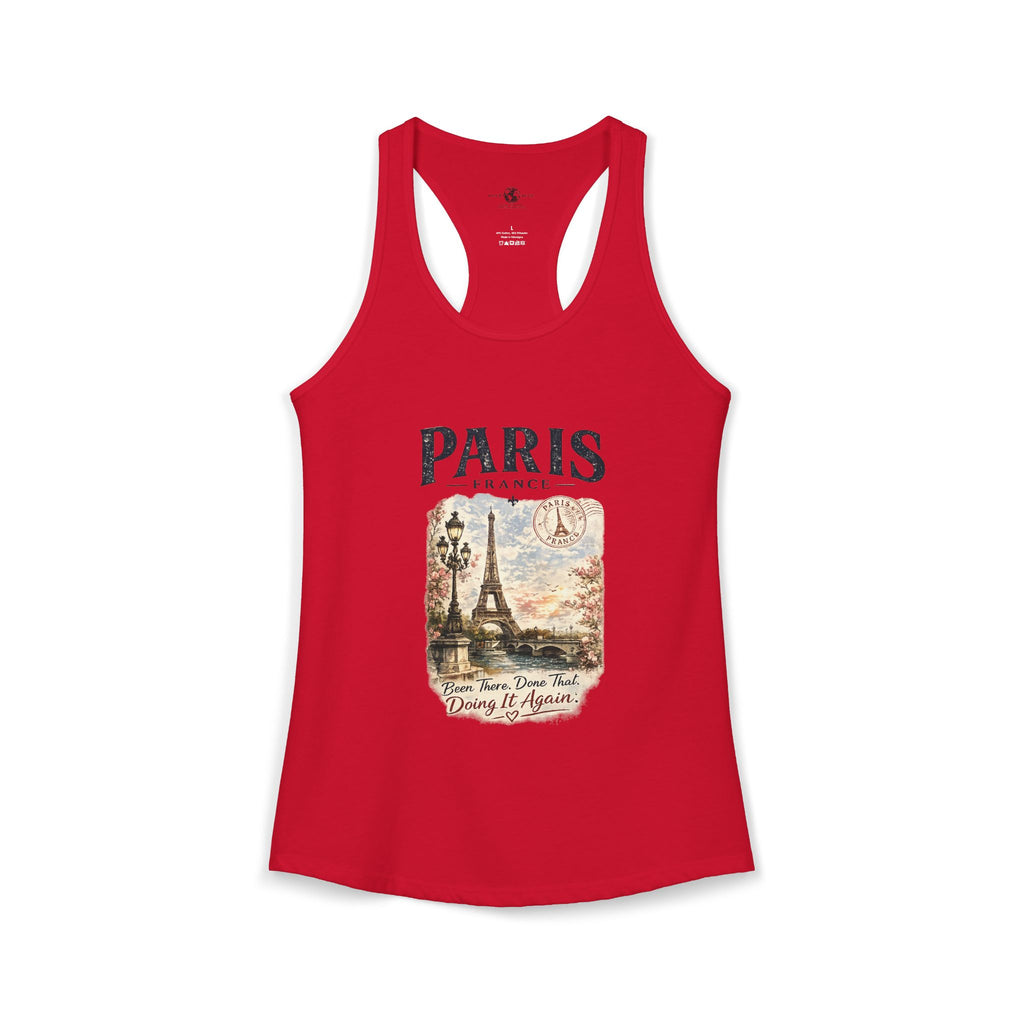 Paris "Been There Done That" Racerback Tank
