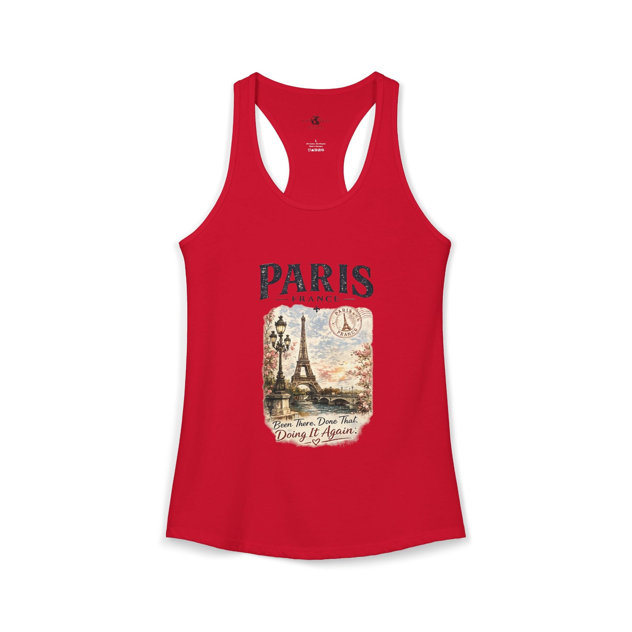 Paris "Been There Done That" Racerback Tank
