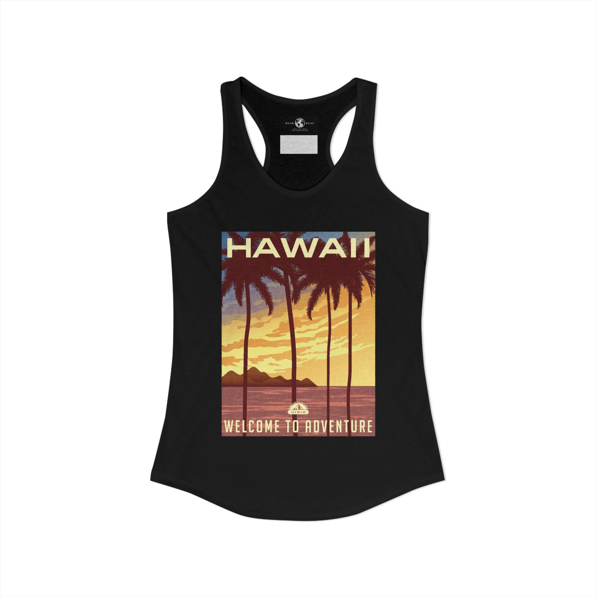 Hawaii Adventure Women's Racerback Tank Top
