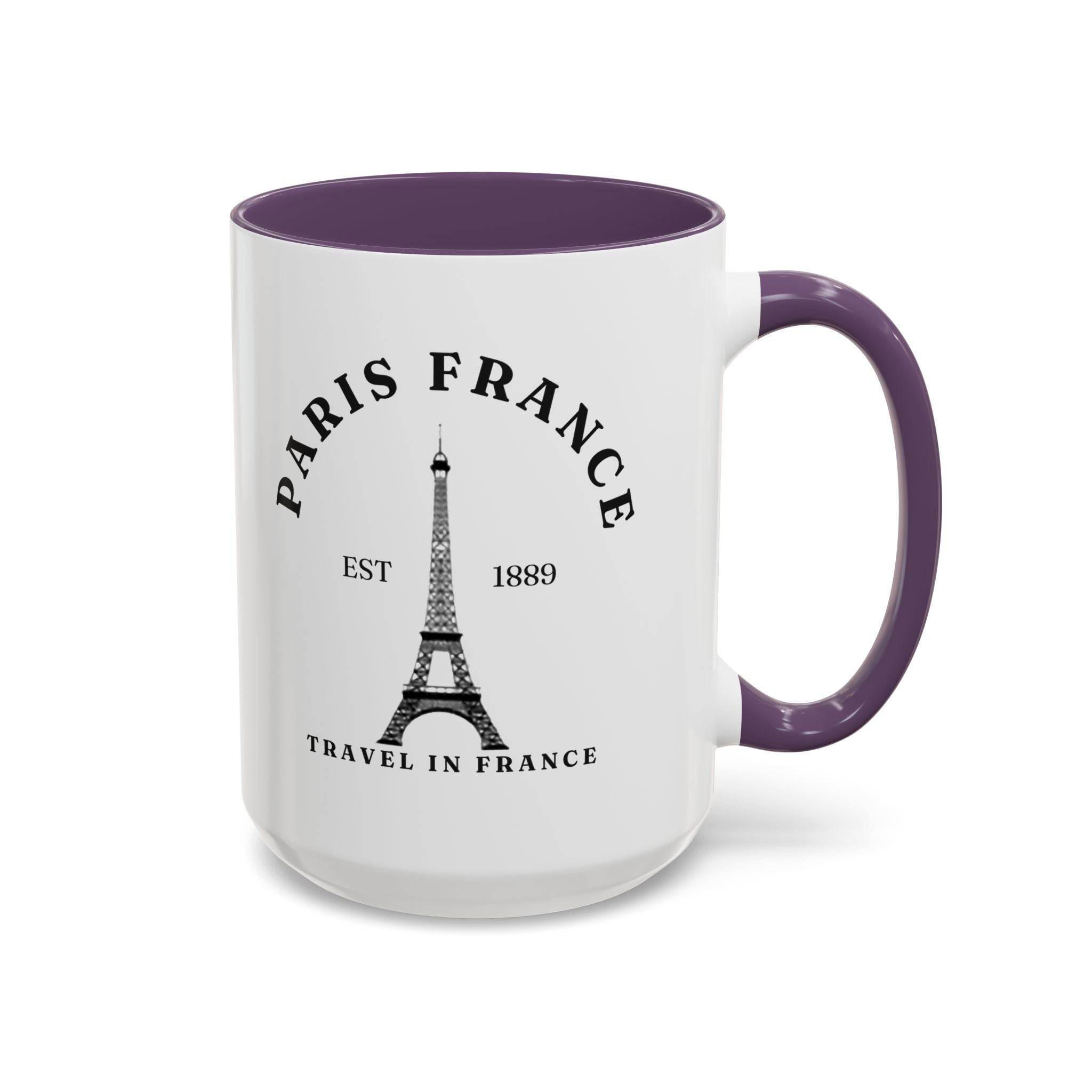 Paris France Eiffel Tower Coffee Mug – Travel Souvenir Accent Mug (11/15oz)