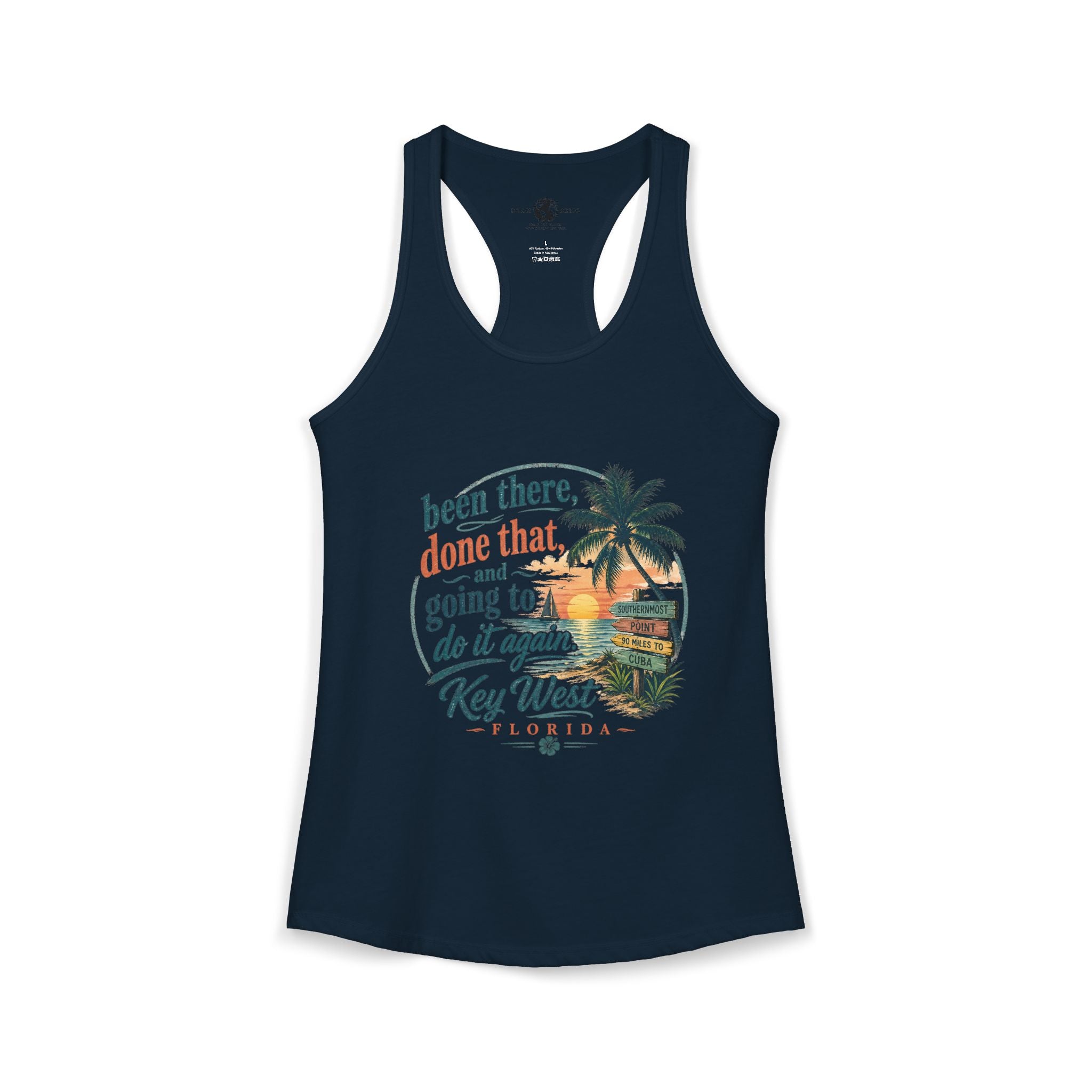 Key West "Been There, Done That" Women's Racerback Tank
